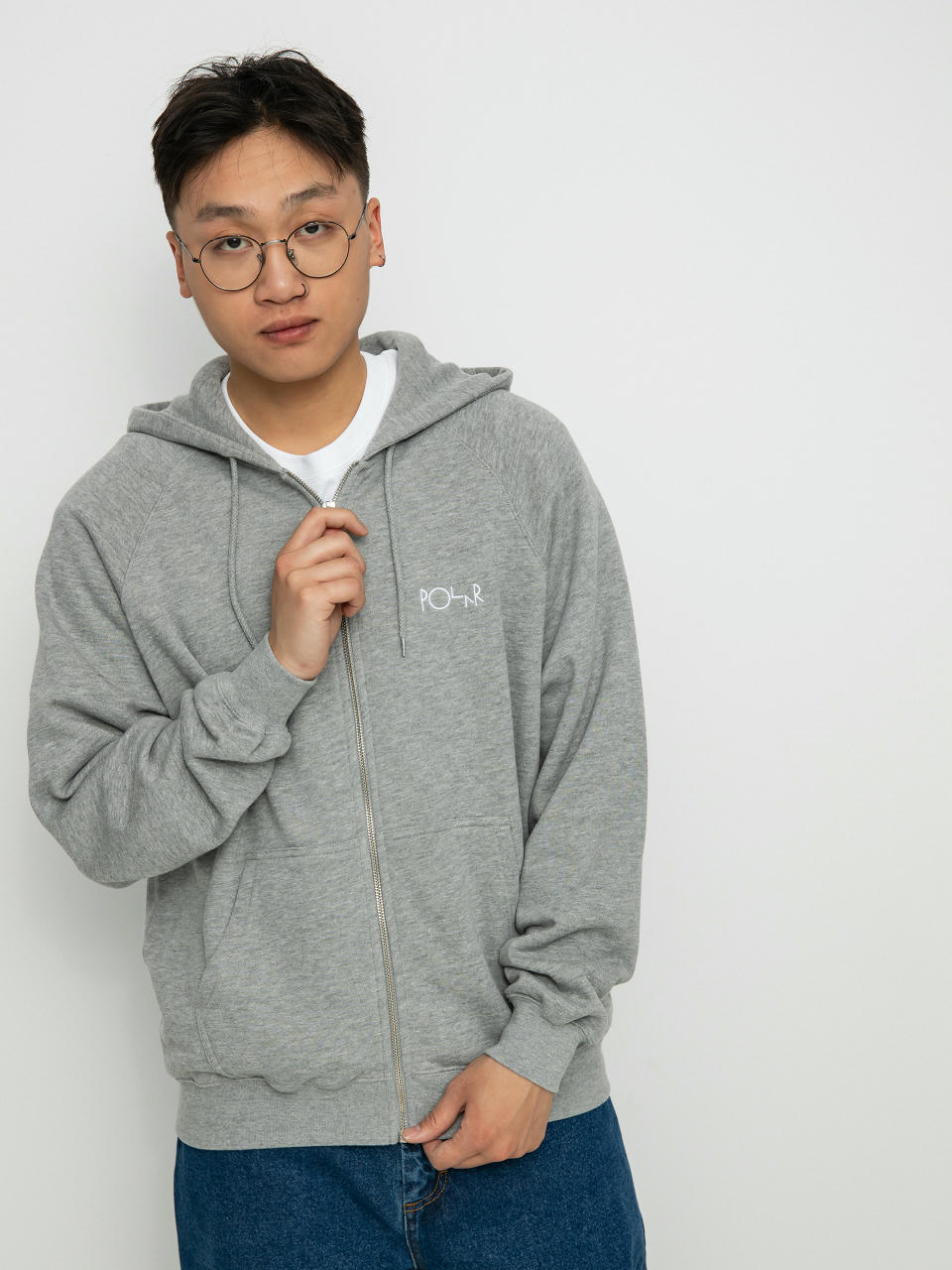 Polar Skate Default ZHD Hoodie (heather grey)