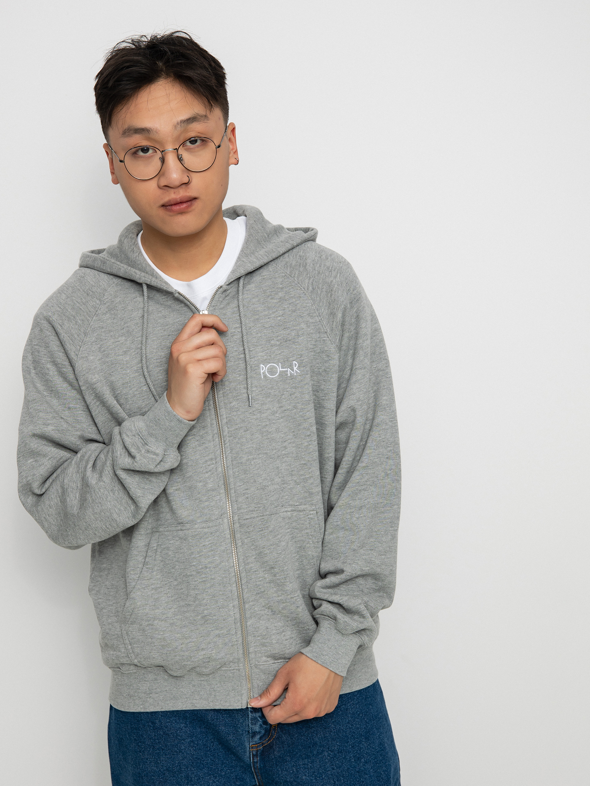 Polar Skate Default ZHD Hoody (heather grey)