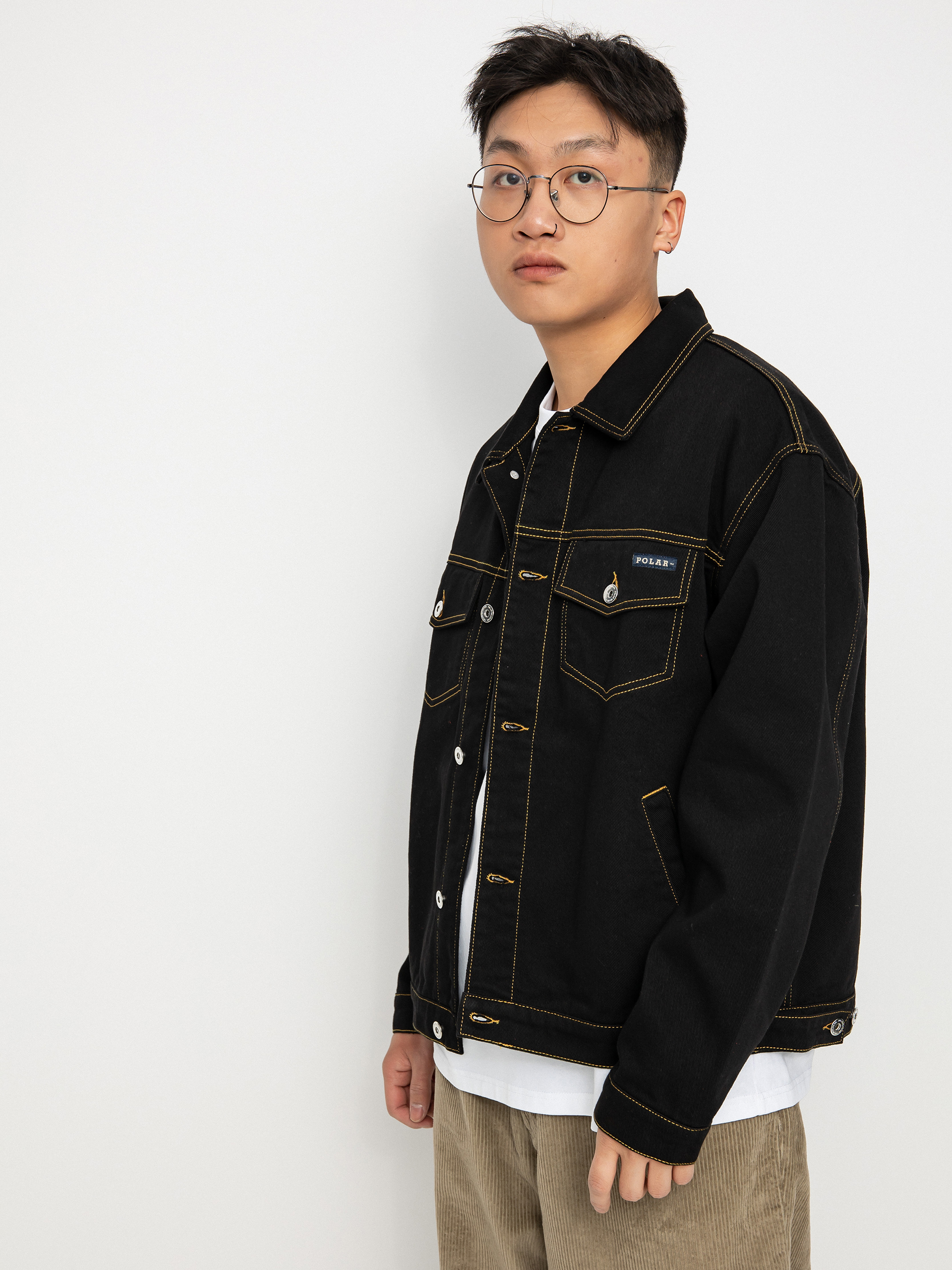 Polar Skate Jean Jacket (black)