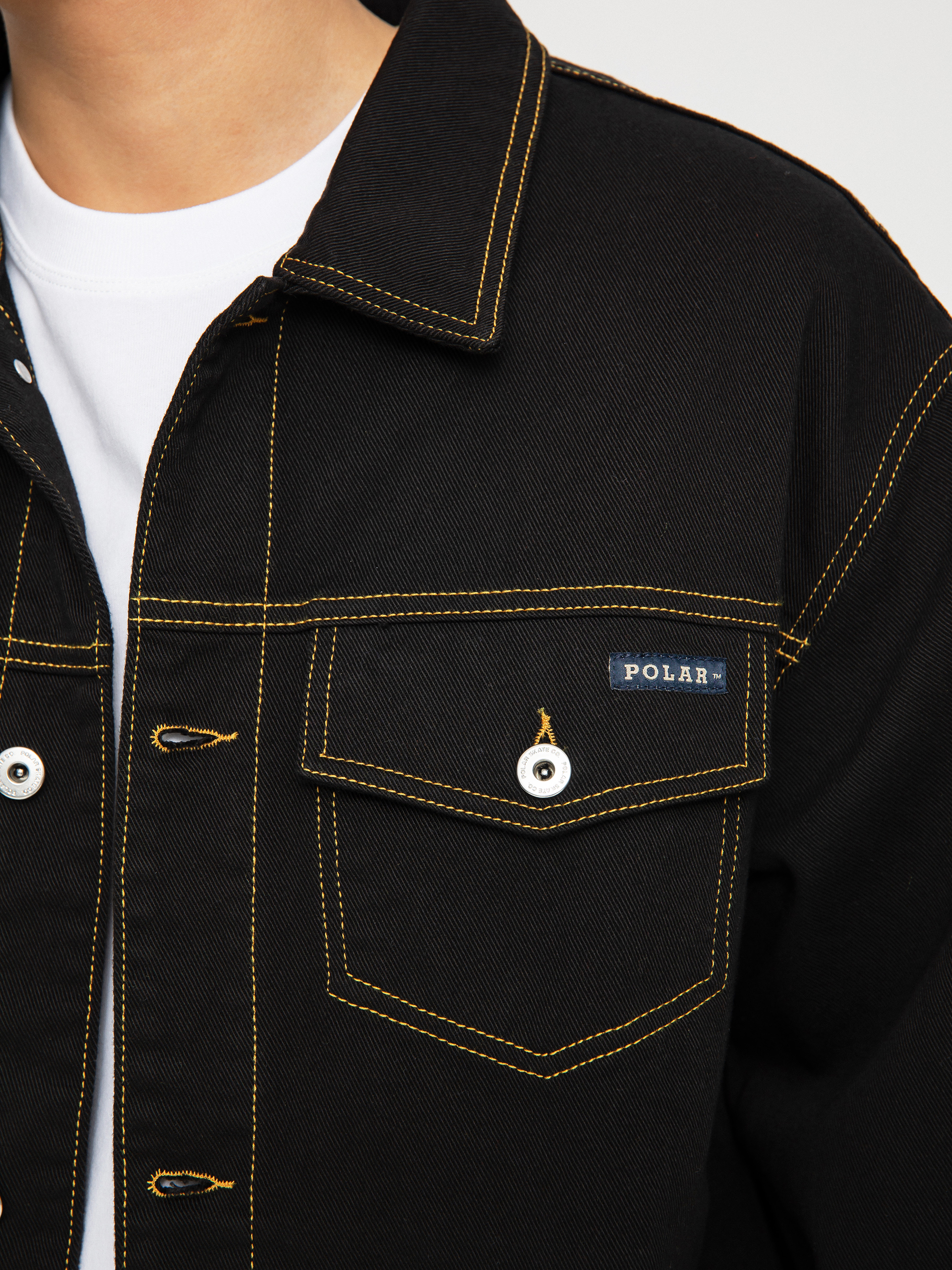Polar Skate Jean Jacket (black)