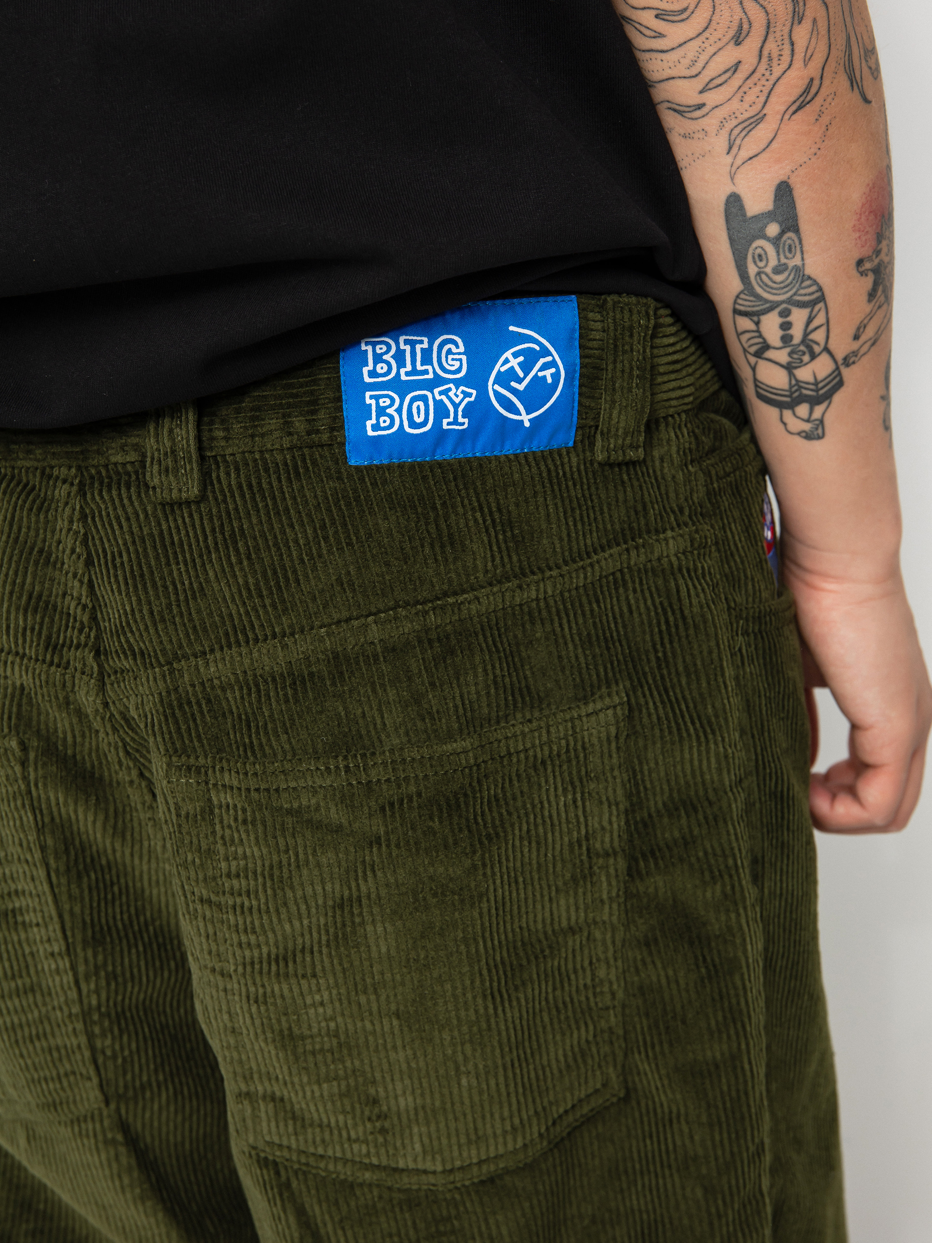 Polar Skate Big Boy Cords Pants - green (dark olive)