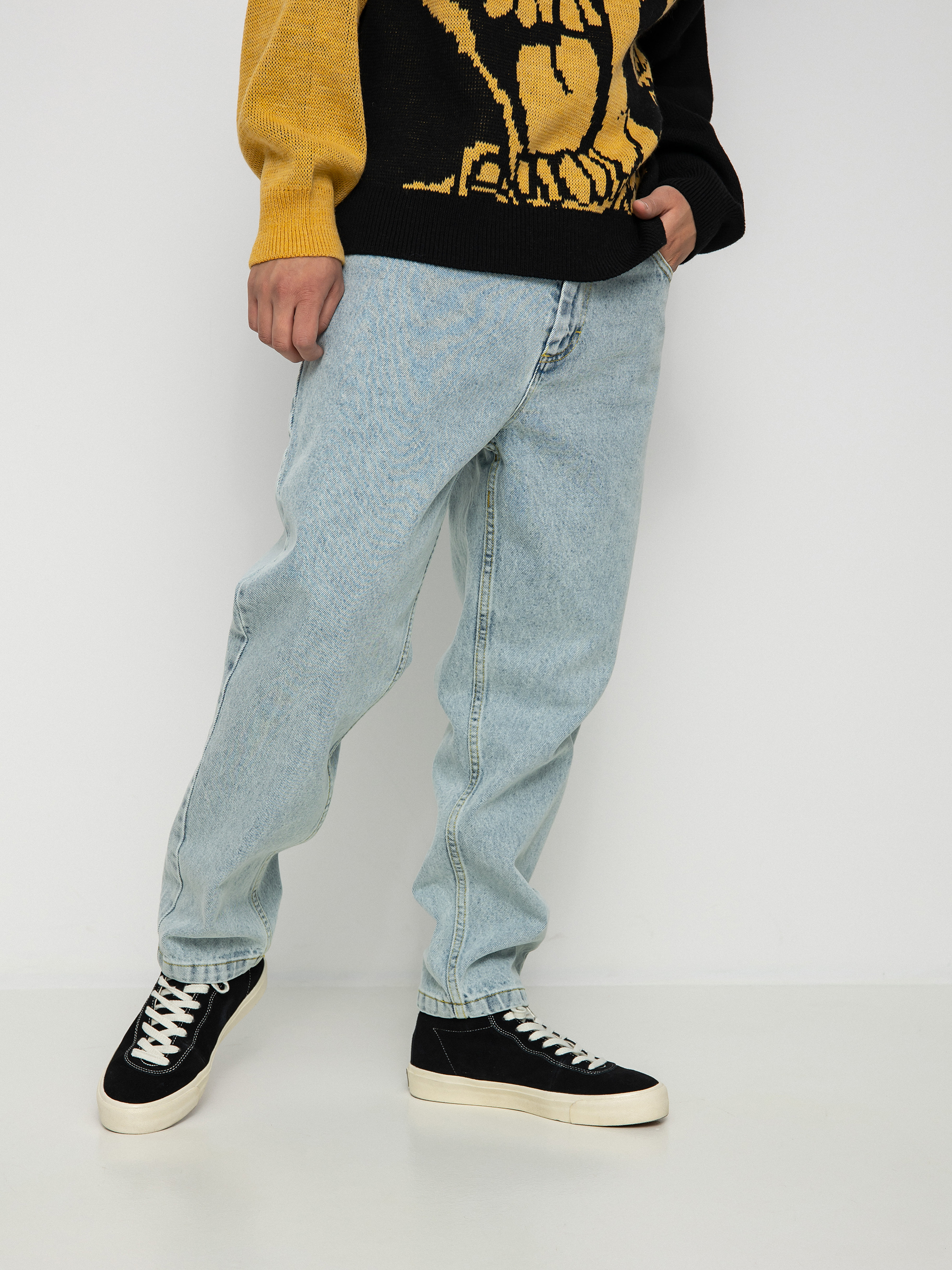 Polar Skate 92! Denim Pants (light blue)