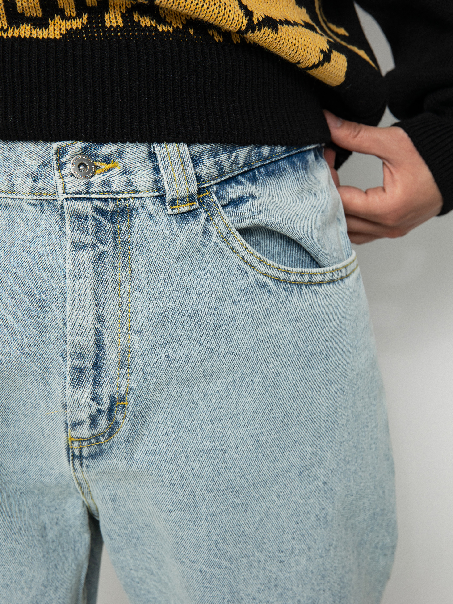Polar Skate 92! Denim Pants - blue (light blue)