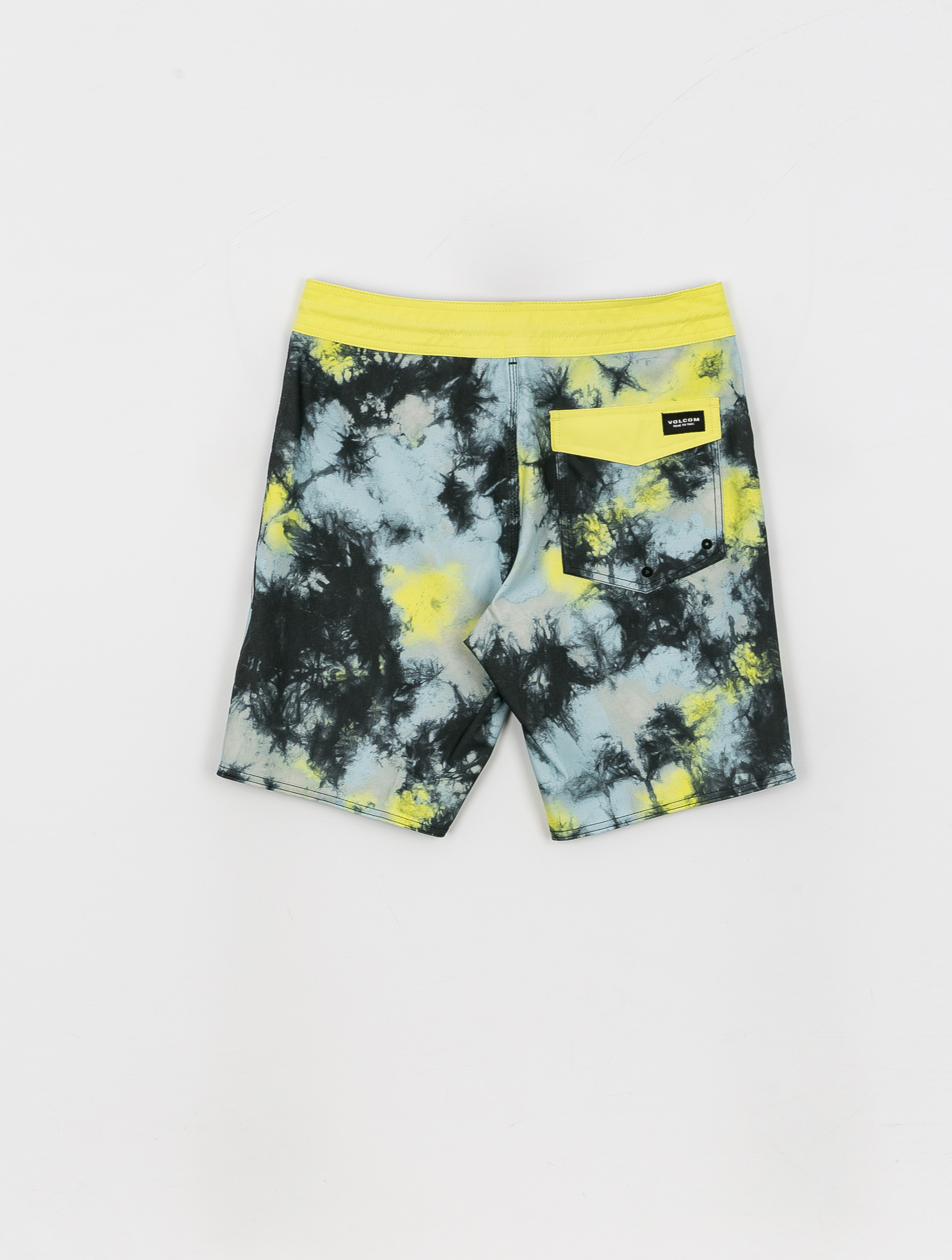Volcom Saturate Stoney 19 Boardshorts (lime tie dye)
