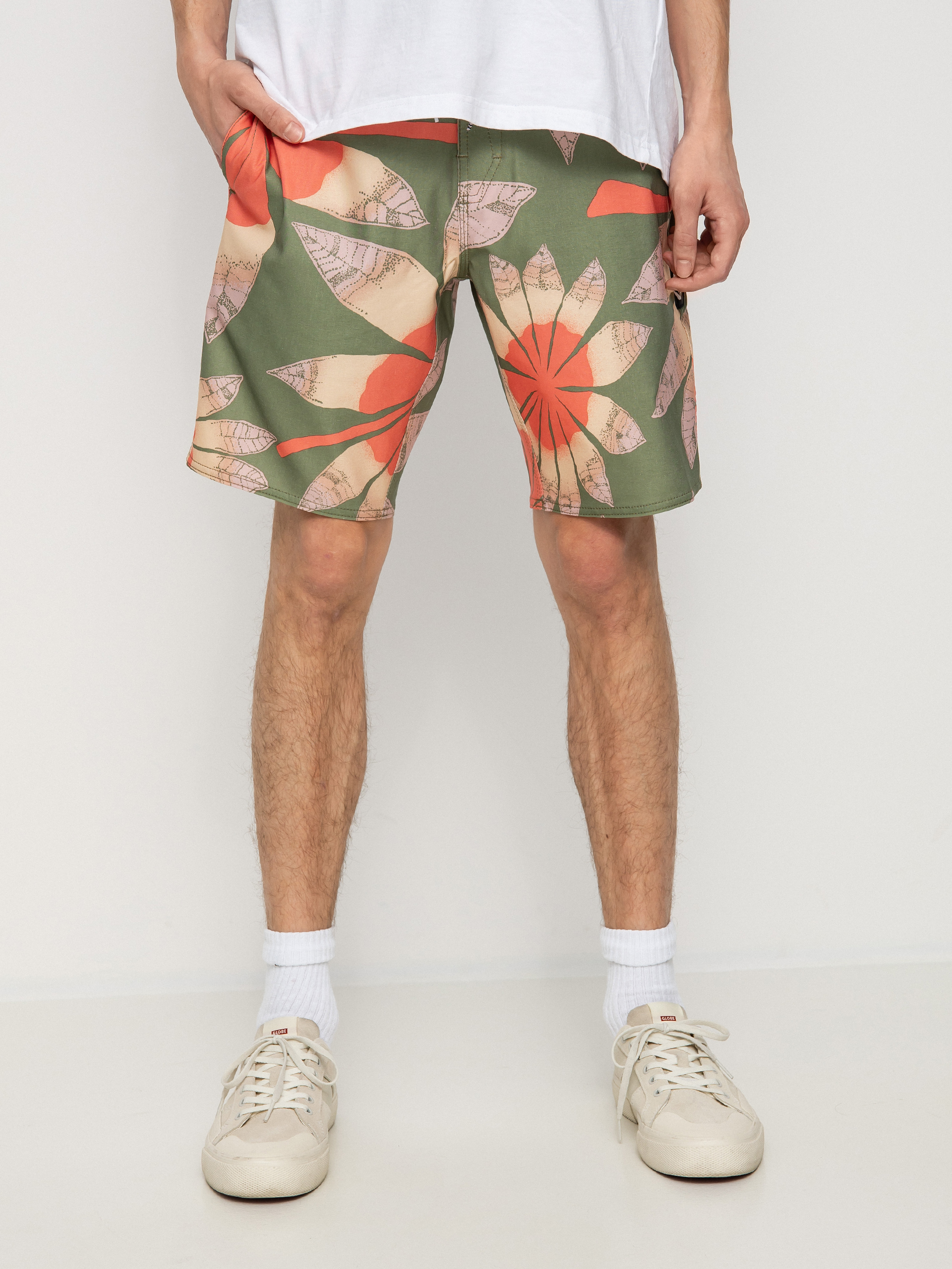 Volcom Sunder Stoney 19 Boardshorts (martini olive)