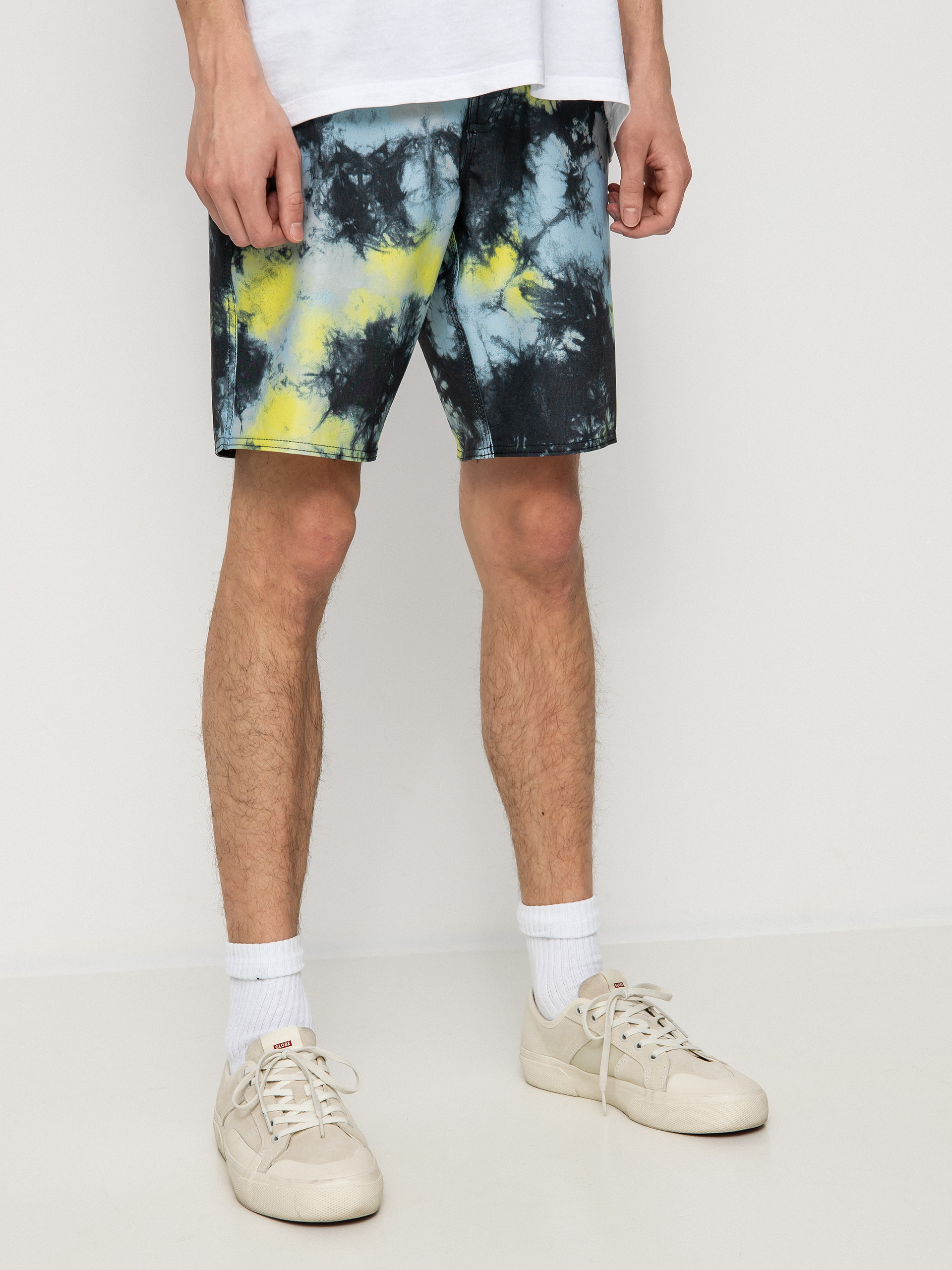 Volcom tie sale dye board shorts