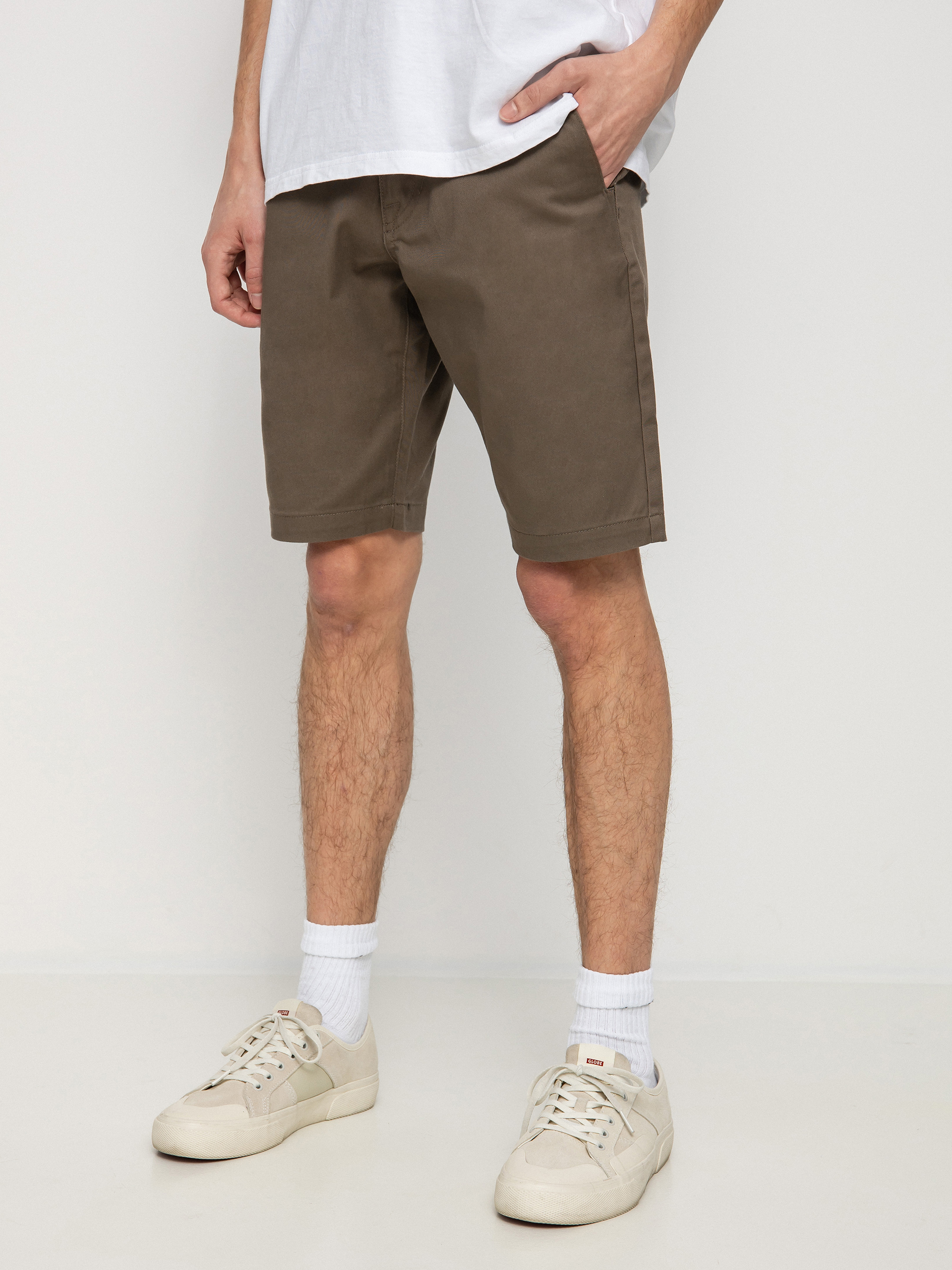 Volcom Frckn Mdn Strch 21 Shorts (mushroom)