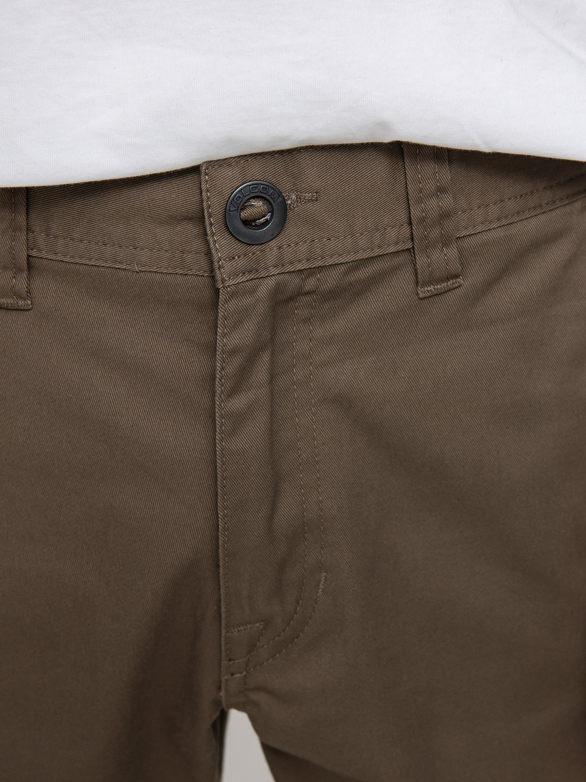 Volcom Frckn Mdn Strch 21 Shorts (mushroom)