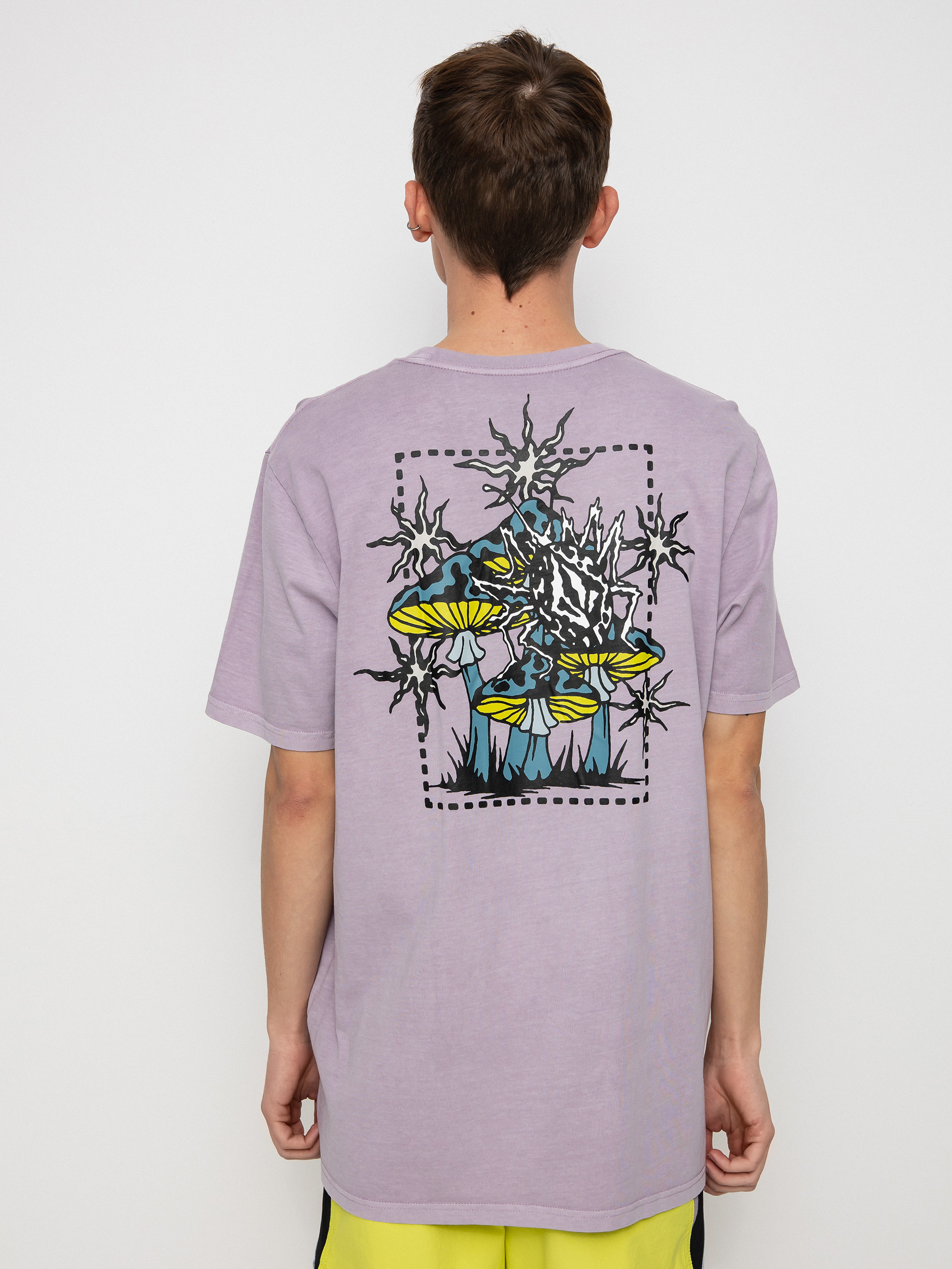 Volcom Widgets Short Sleeve Crew Neck T-shirt Grey S
