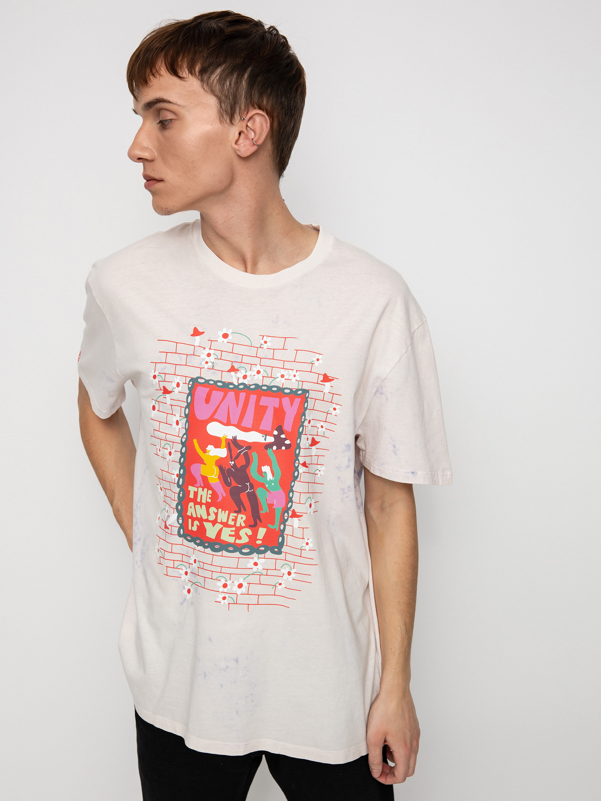 Volcom Egle Zvirblyte 2 T-Shirt (angled bleach wash)