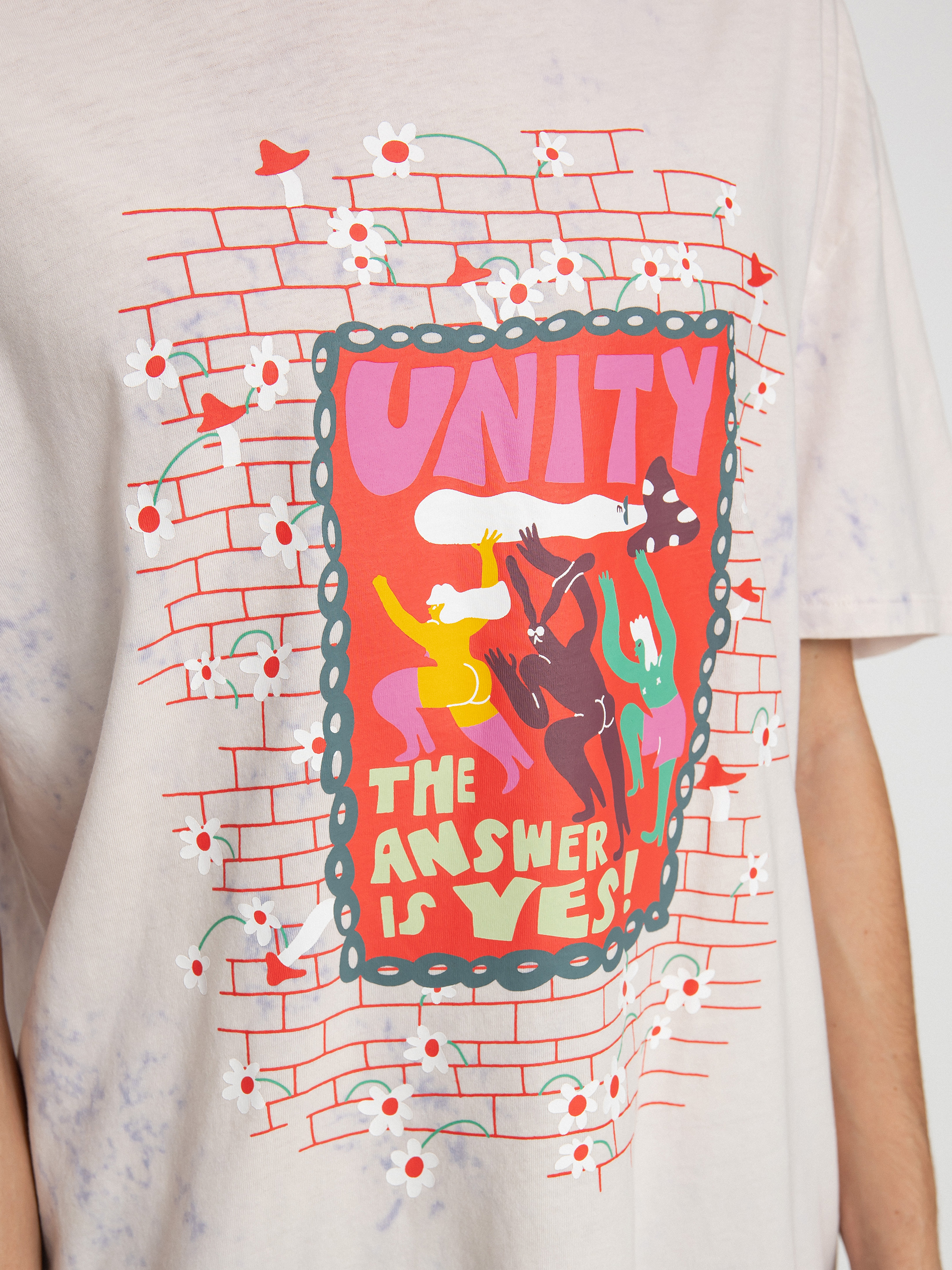 Volcom Egle Zvirblyte 2 T-Shirt (angled bleach wash)