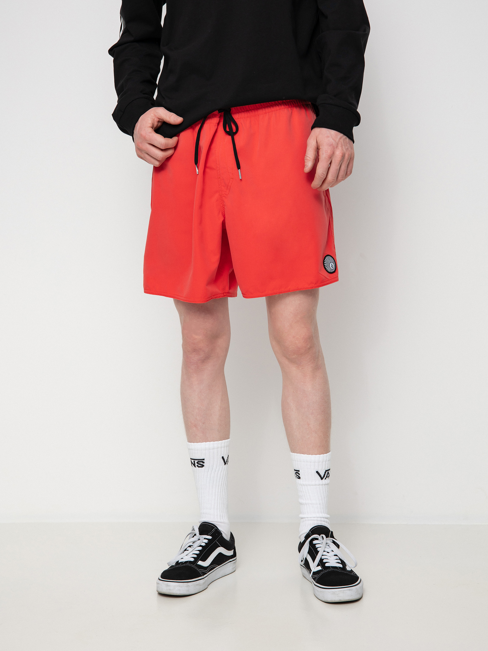 Volcom Lido Solid Trunk 16 Boardshorts (cayenne) 