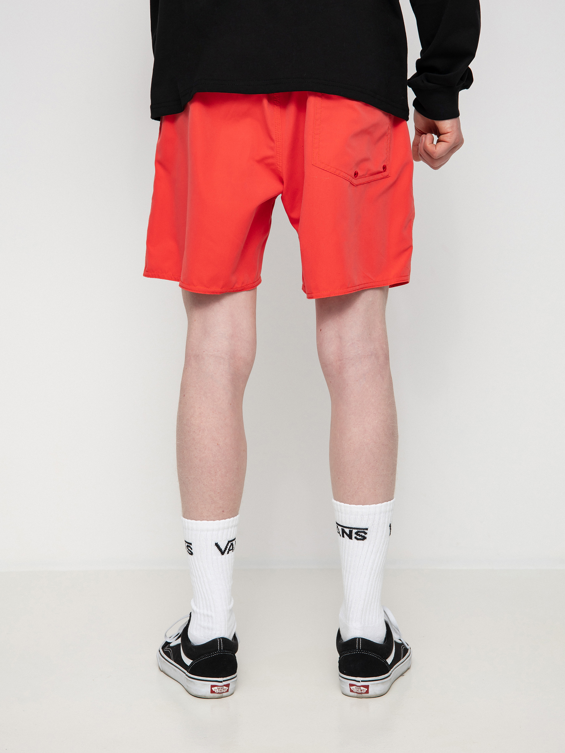 Volcom Lido Solid Trunk 16 Boardshorts (cayenne) 