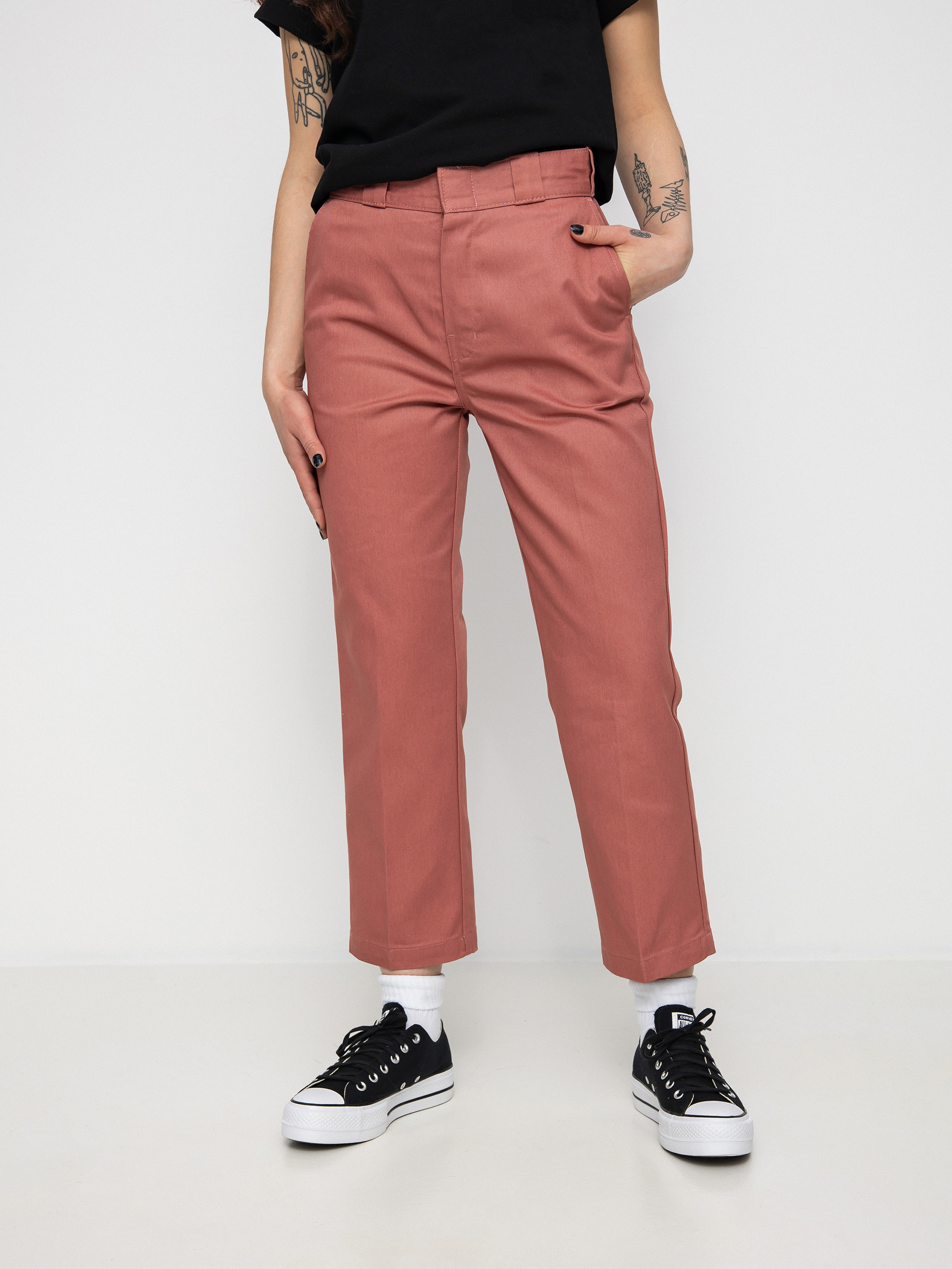 Dickies 874 Cropped Pants Wmn (withered rose)