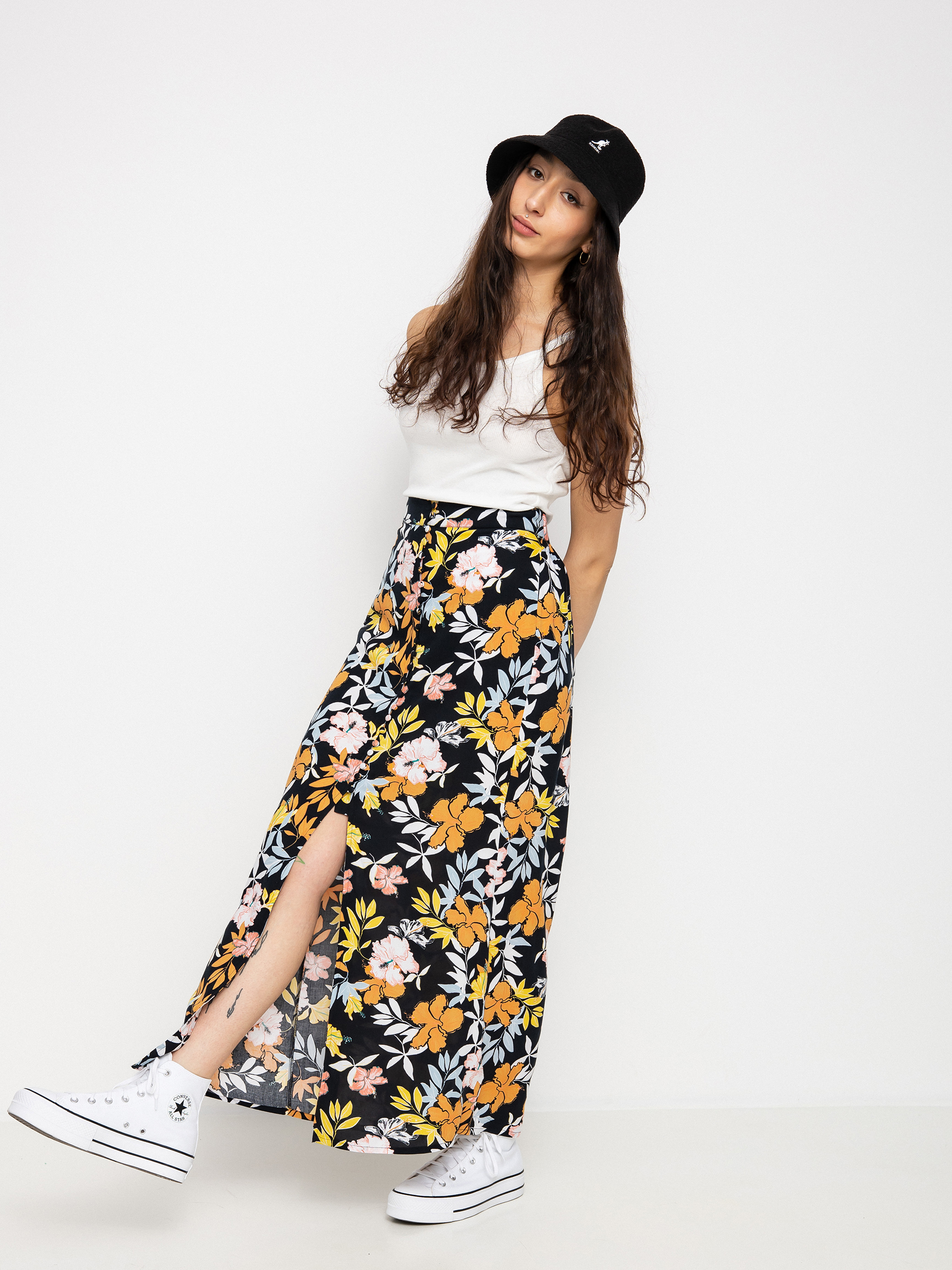 Roxy floral 2024 maxi skirt