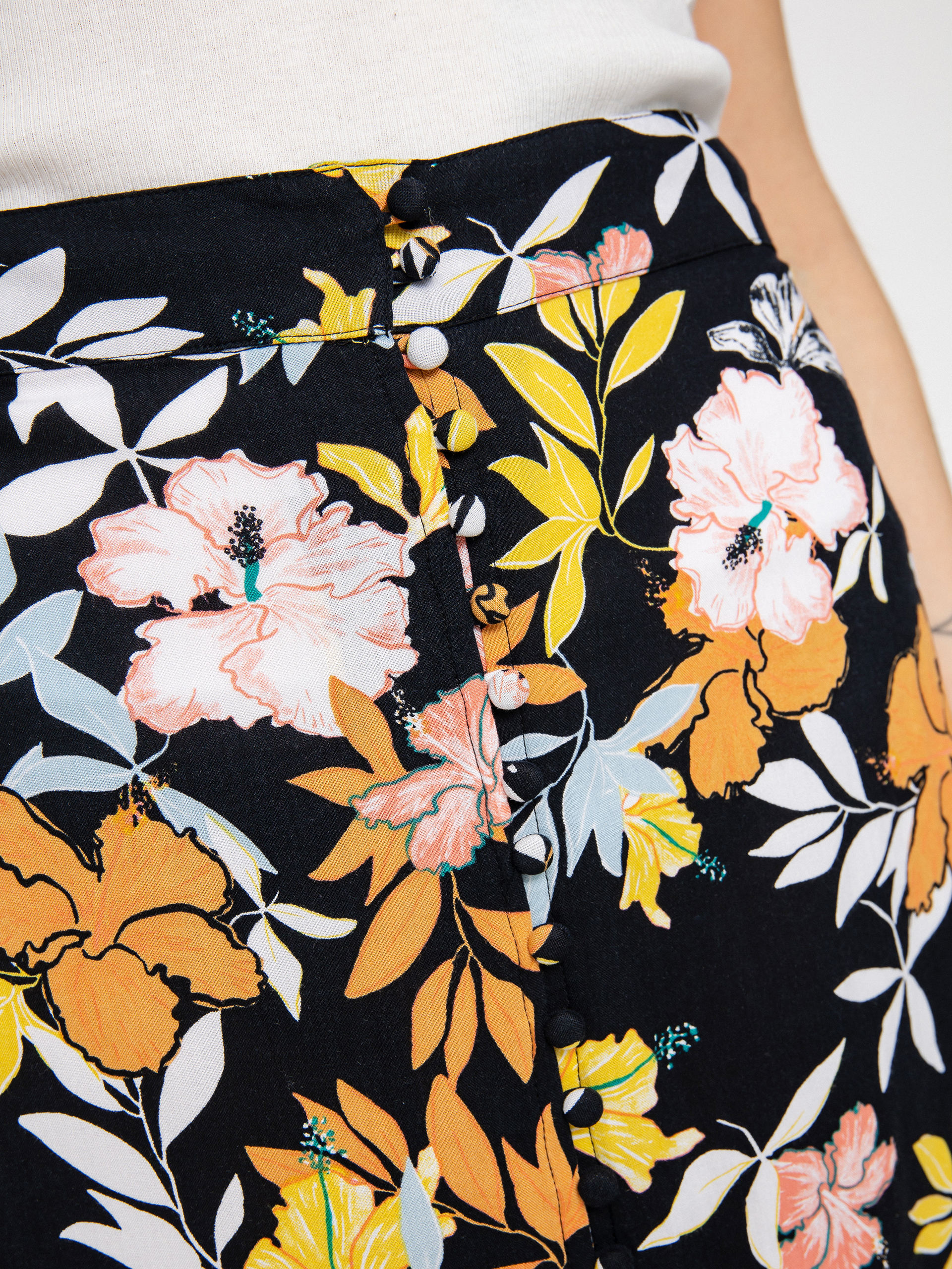 Roxy Sunset Shimmer Skirt Wmn (anthracite island vibes)