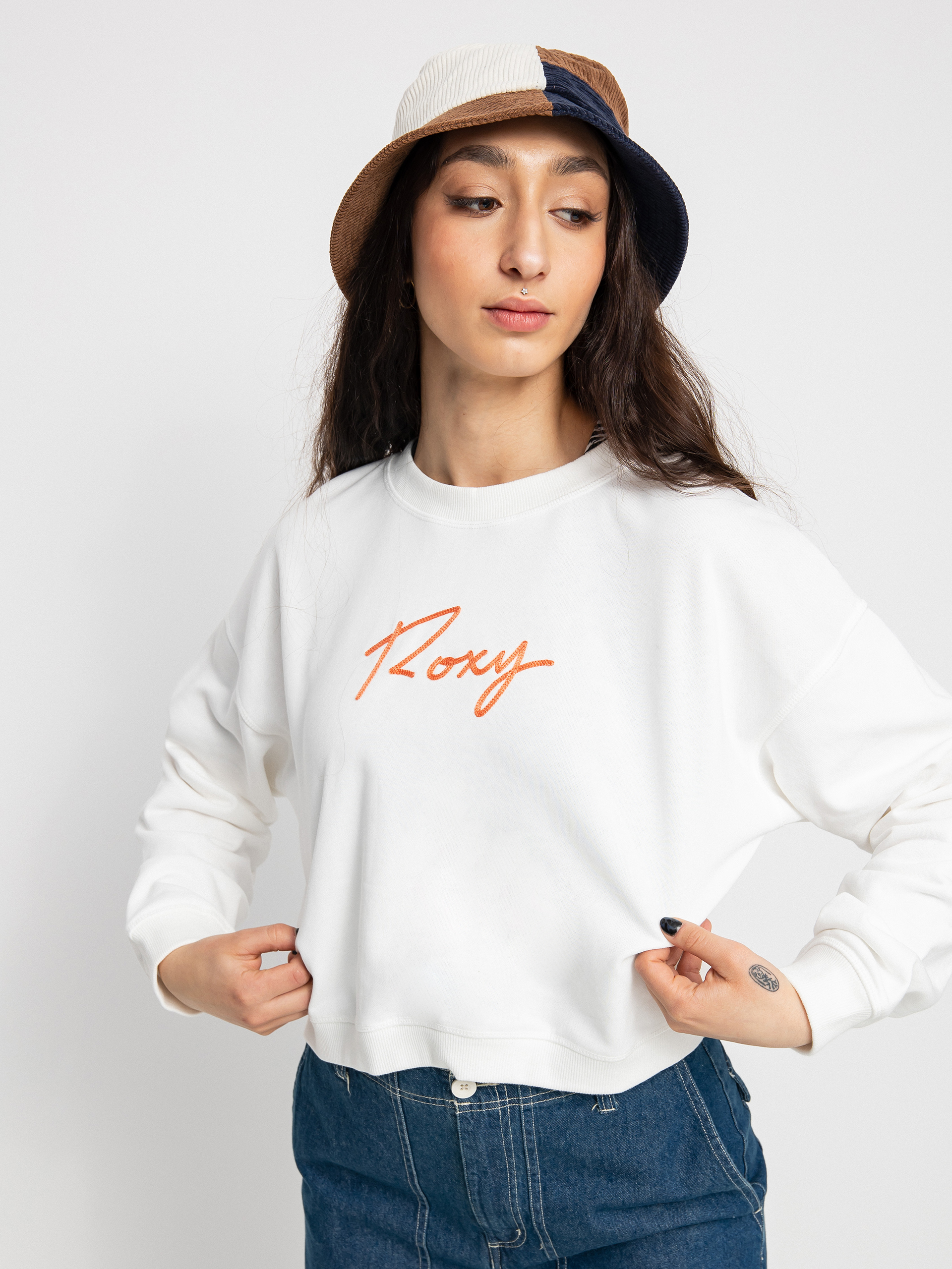 Roxy Break Away Sweatshirt Wmn (snow white)