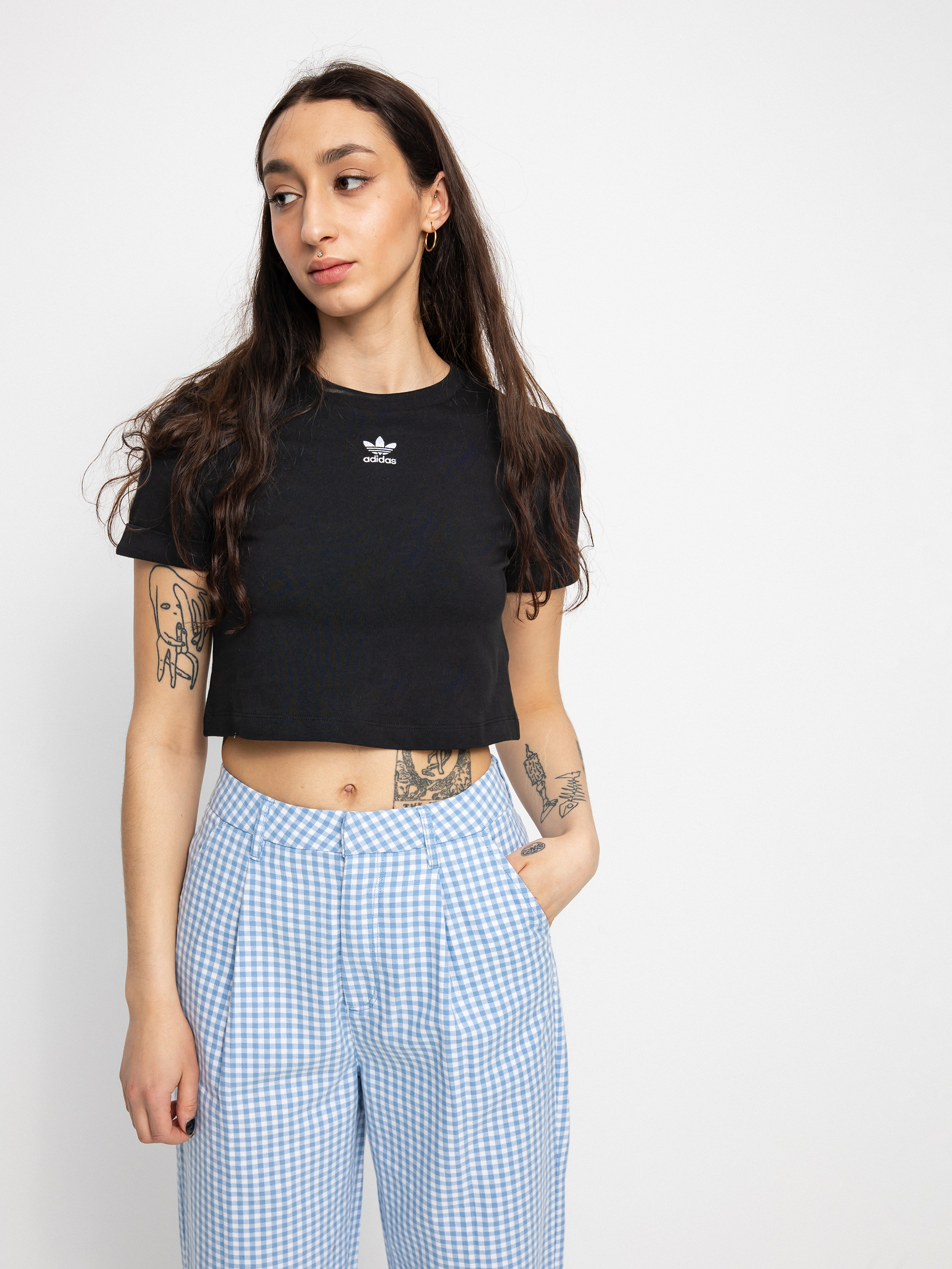 adidas Originals Crop Top T-shirt Wmn (black)