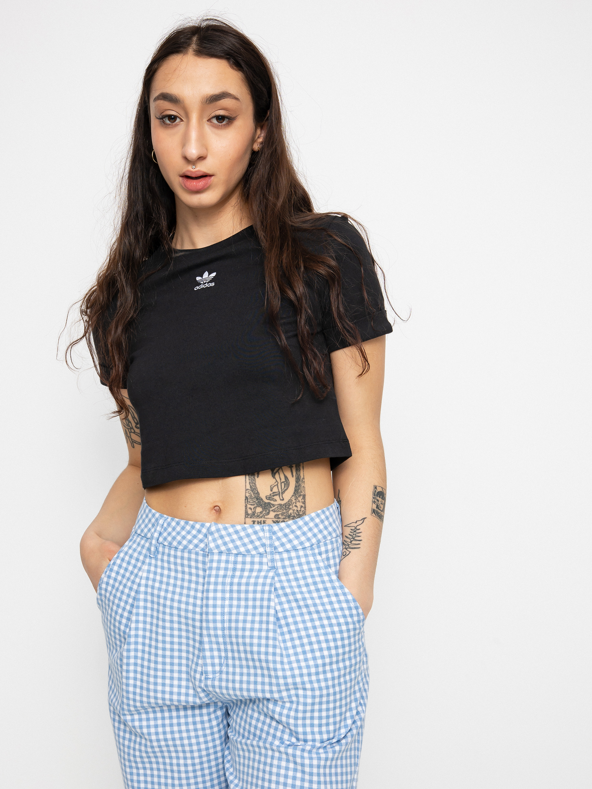 adidas Originals Crop Top T-shirt Wmn (black)