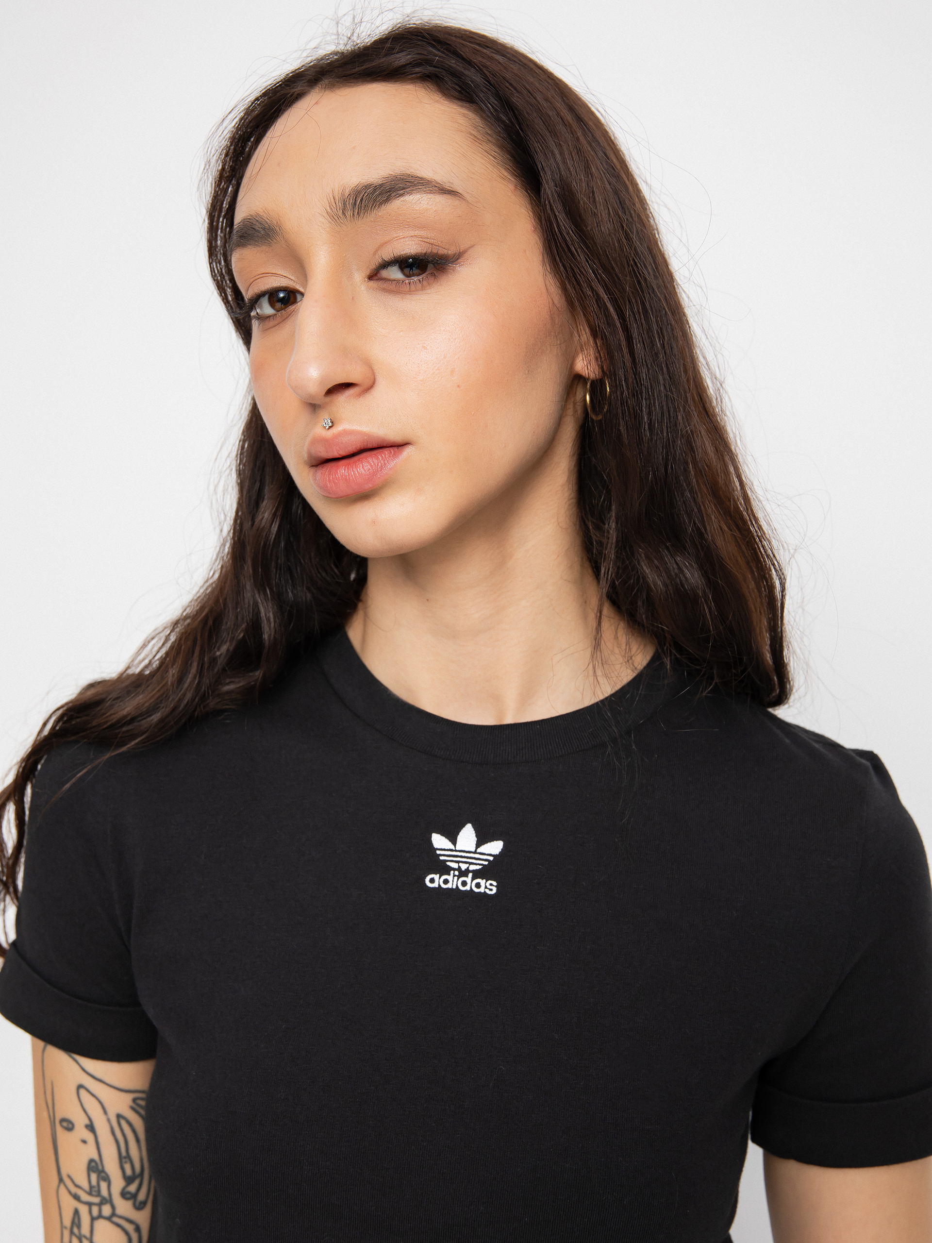 adidas Originals Crop Top T-shirt Wmn (black)