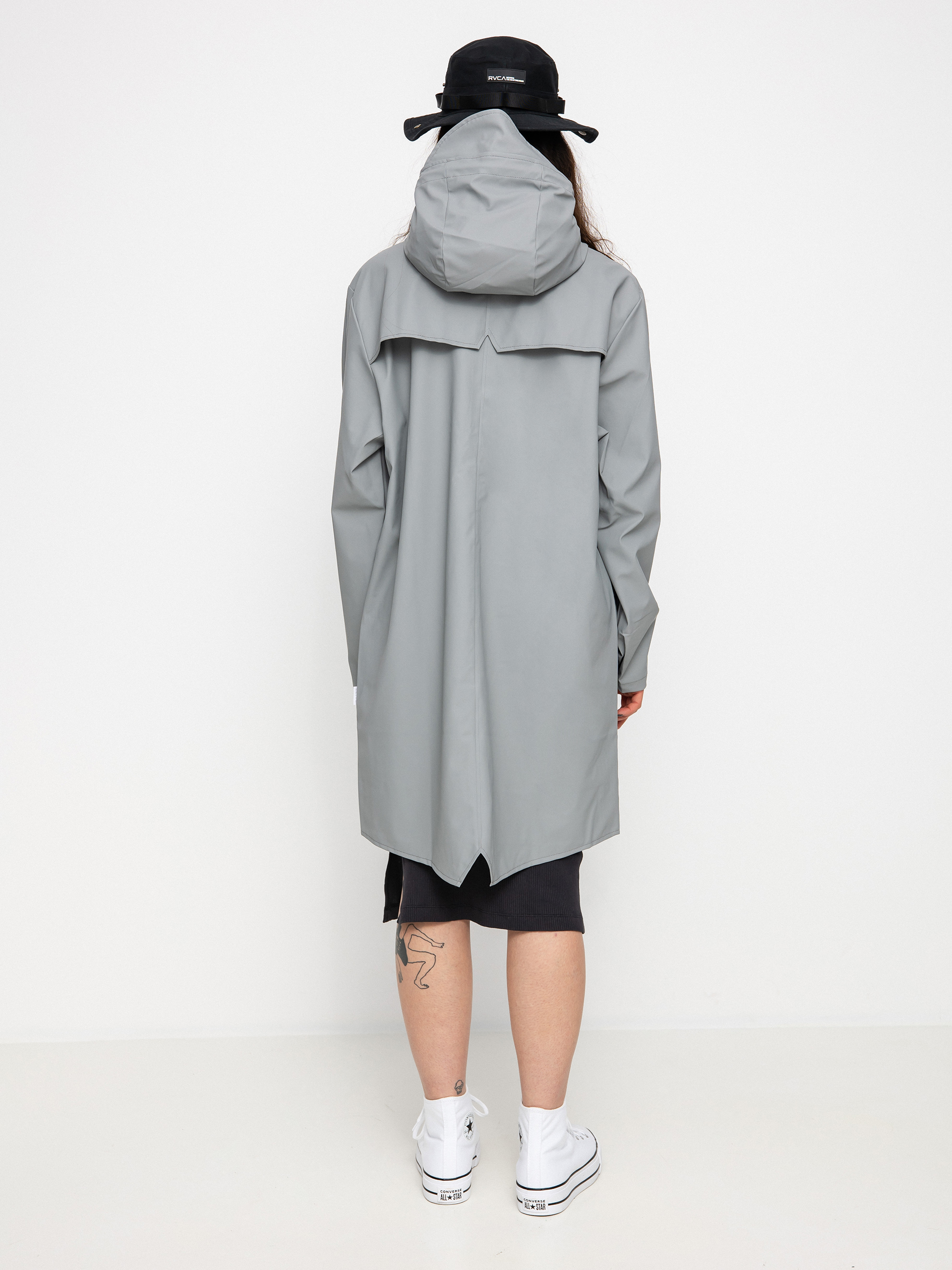 Rains Long Jacket Jacket (rock)