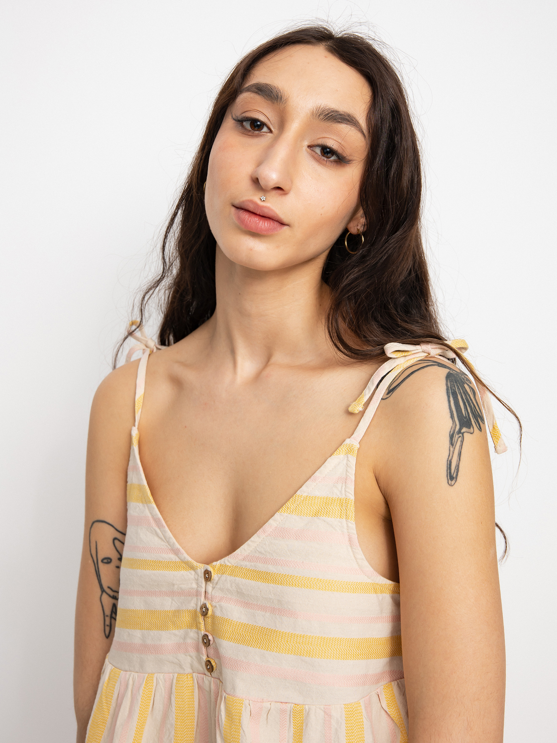 Roxy Koszulka Open Eyes T-Shirt Wmn (tapioca alla stripe verticale)