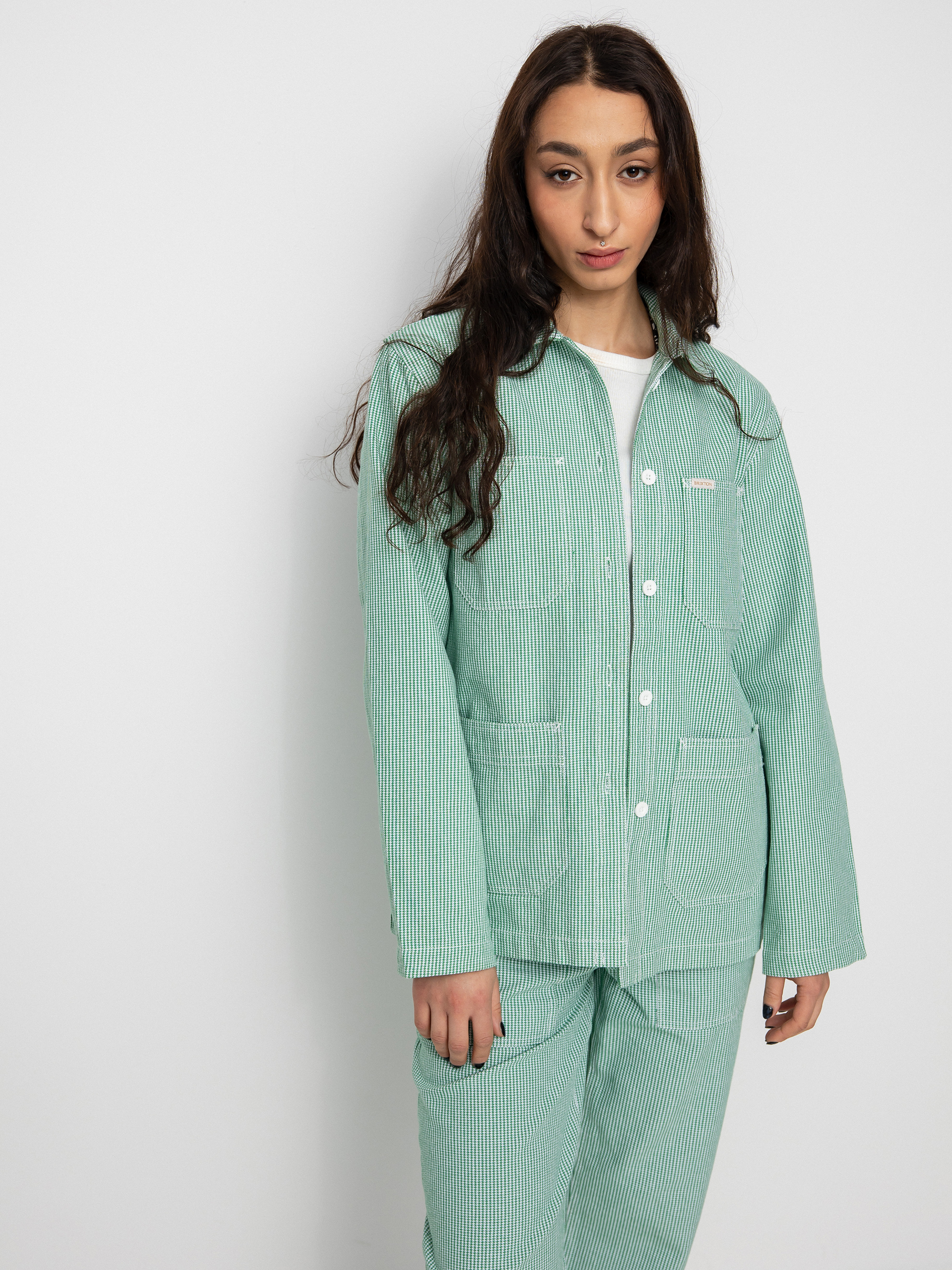 Brixton Survey Chore Coat Shirt Wmn (leprechaun)