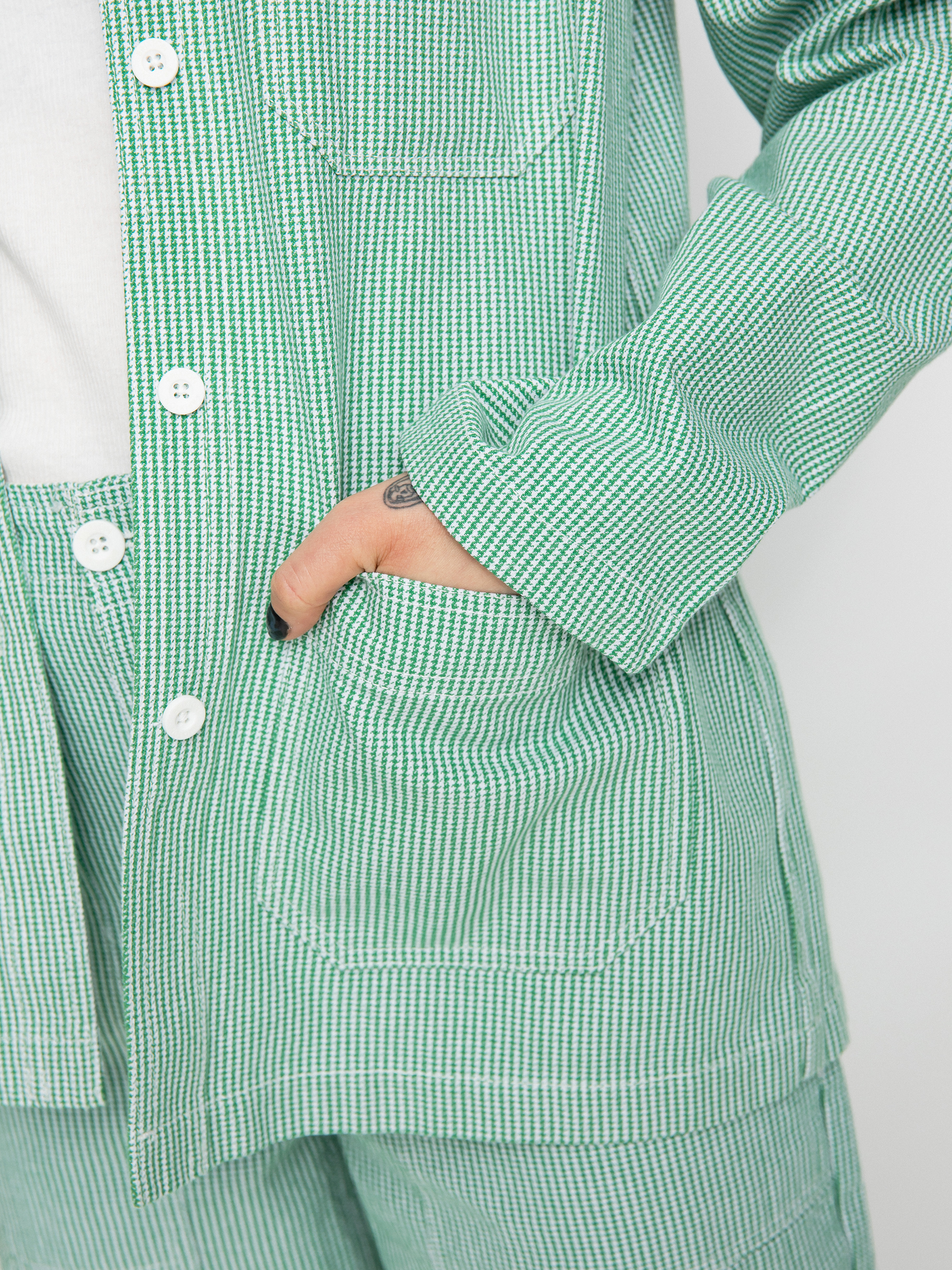 Brixton Survey Chore Coat Shirt Wmn (leprechaun)