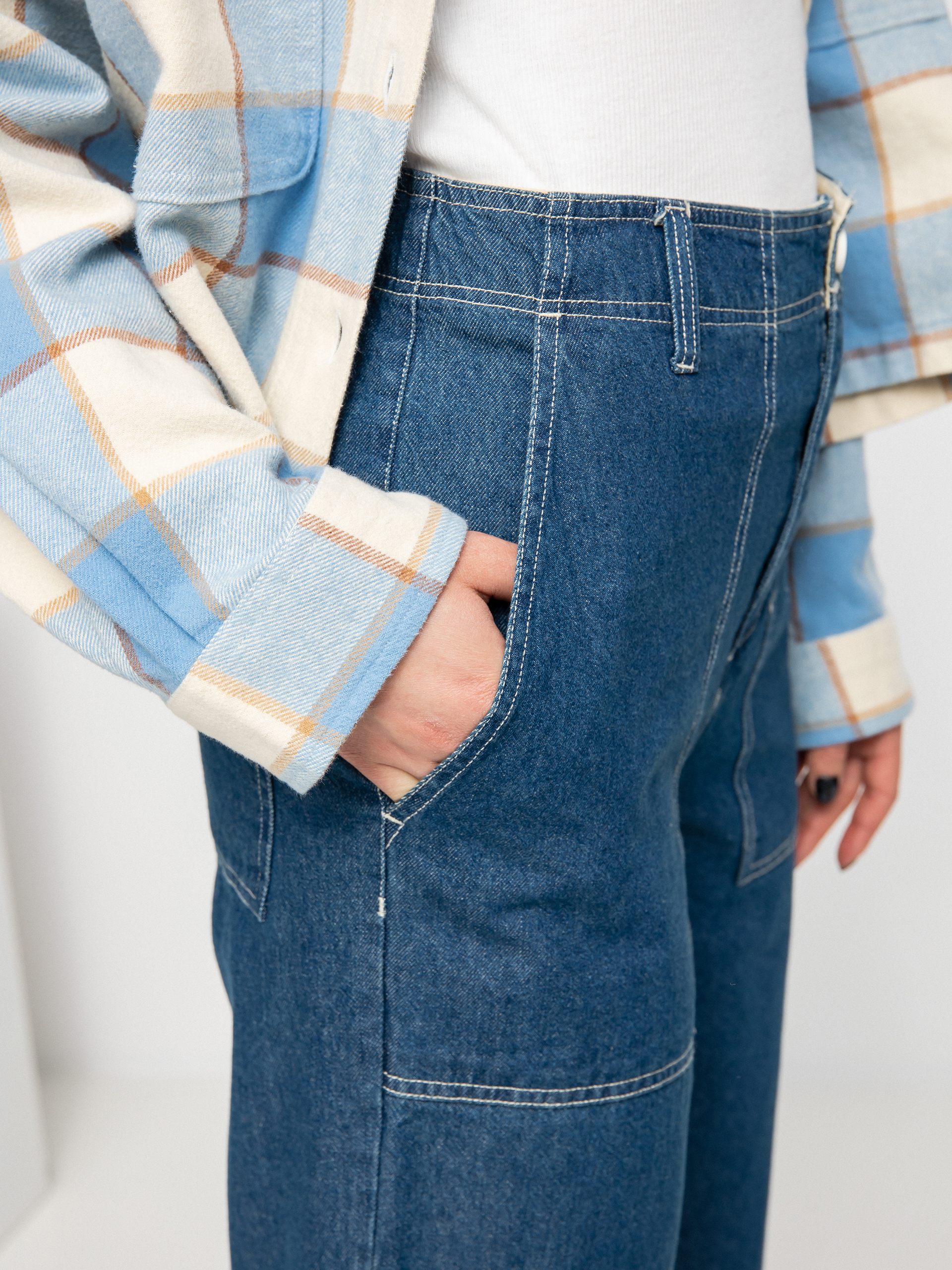 Brixton Vancouver Hose Wmn (indigo rinse)