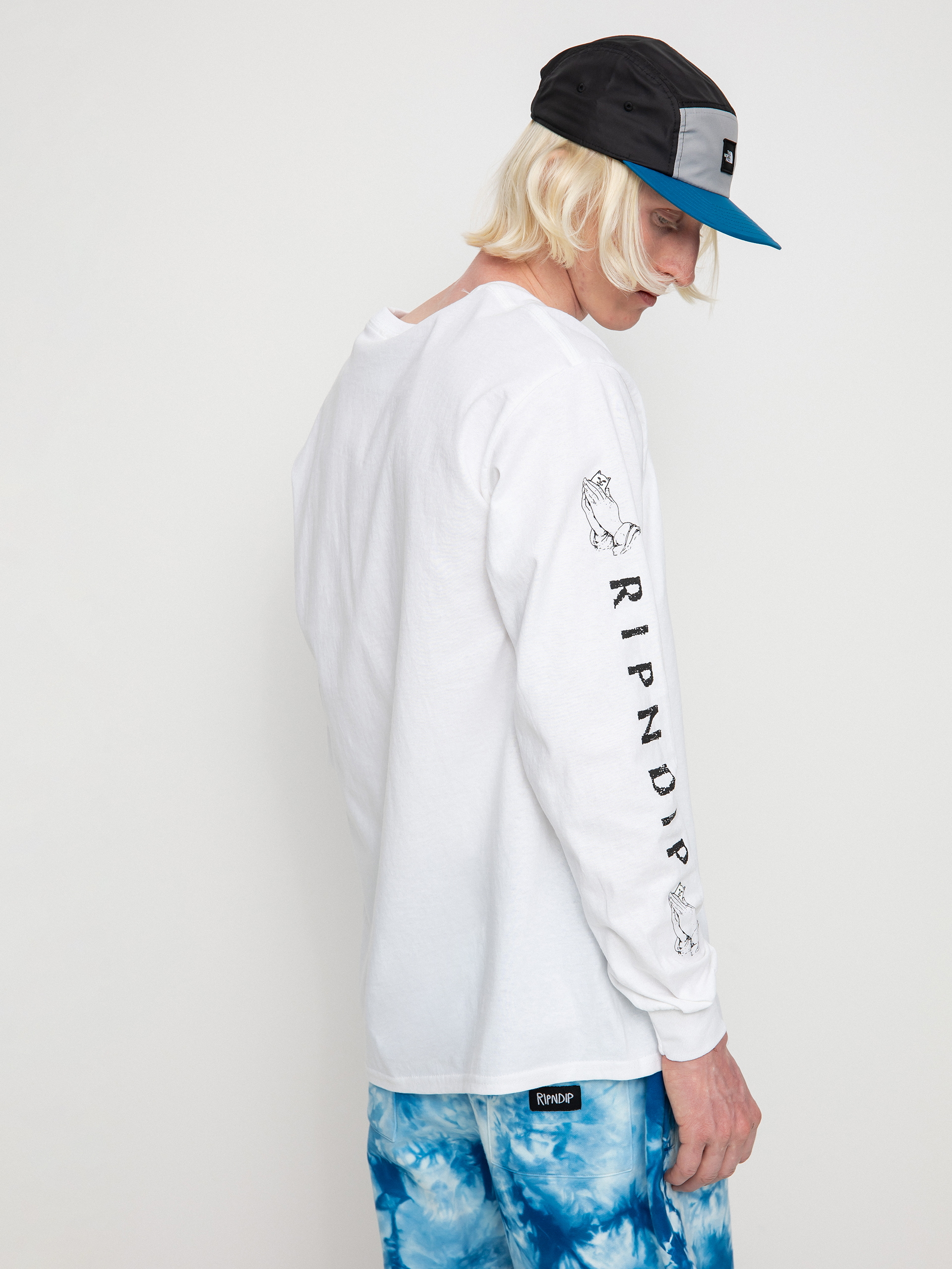 RipNDip Longsleeve Lord Nermal (white)