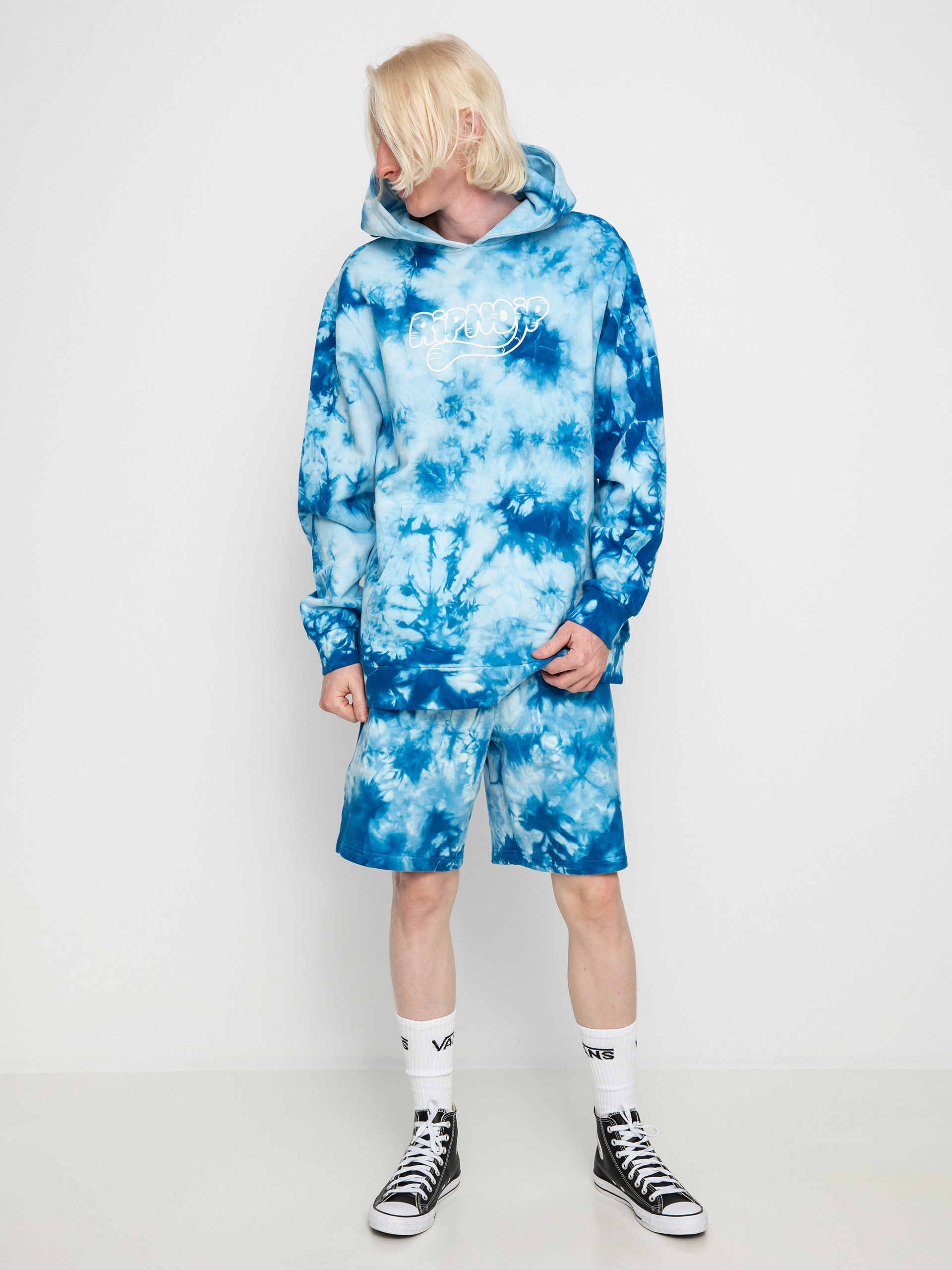 RipNDip Ripntail HD Hoodie (blue acid wash)