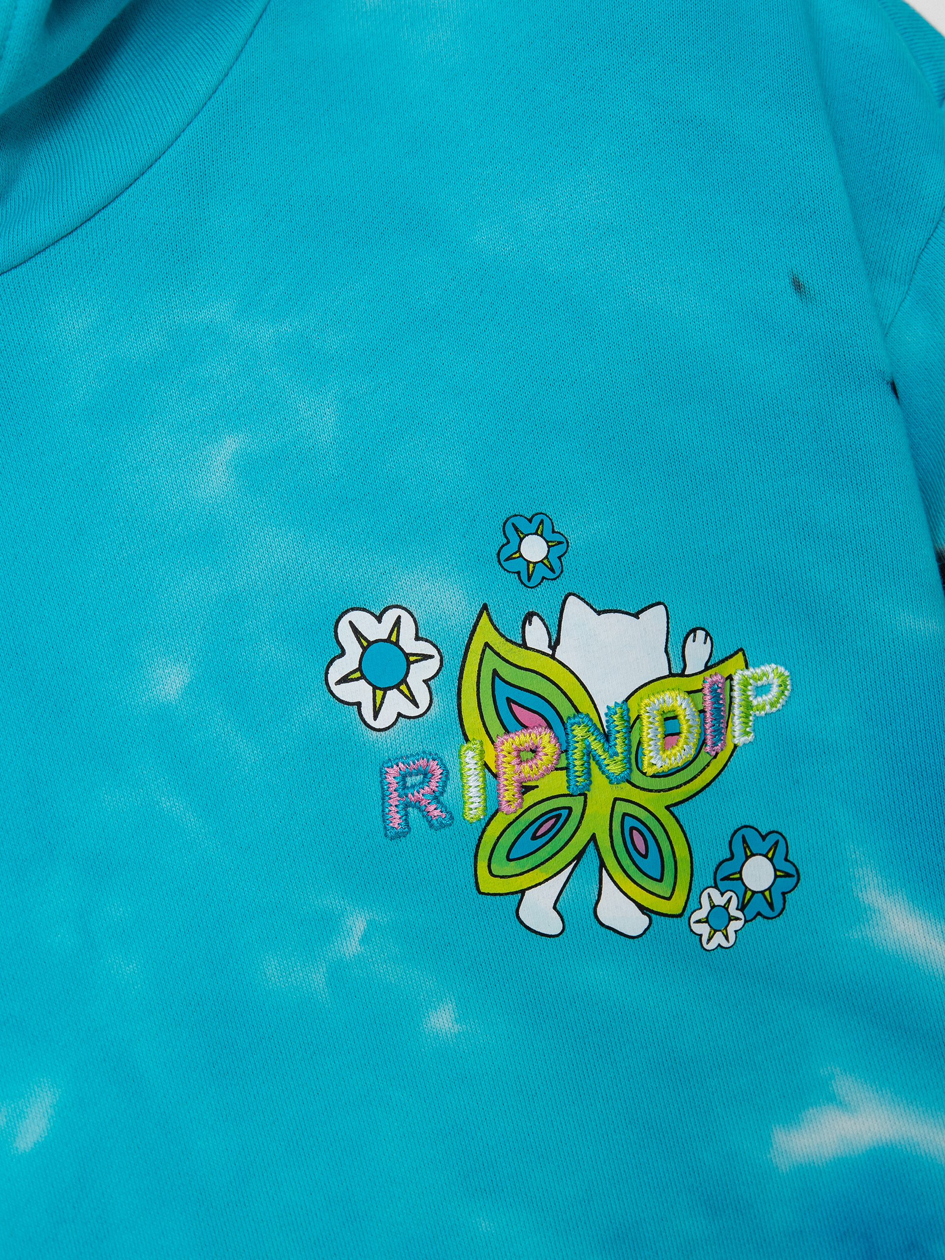 RipNDip Promised Land HD Hoodie (purple/blue v dye)