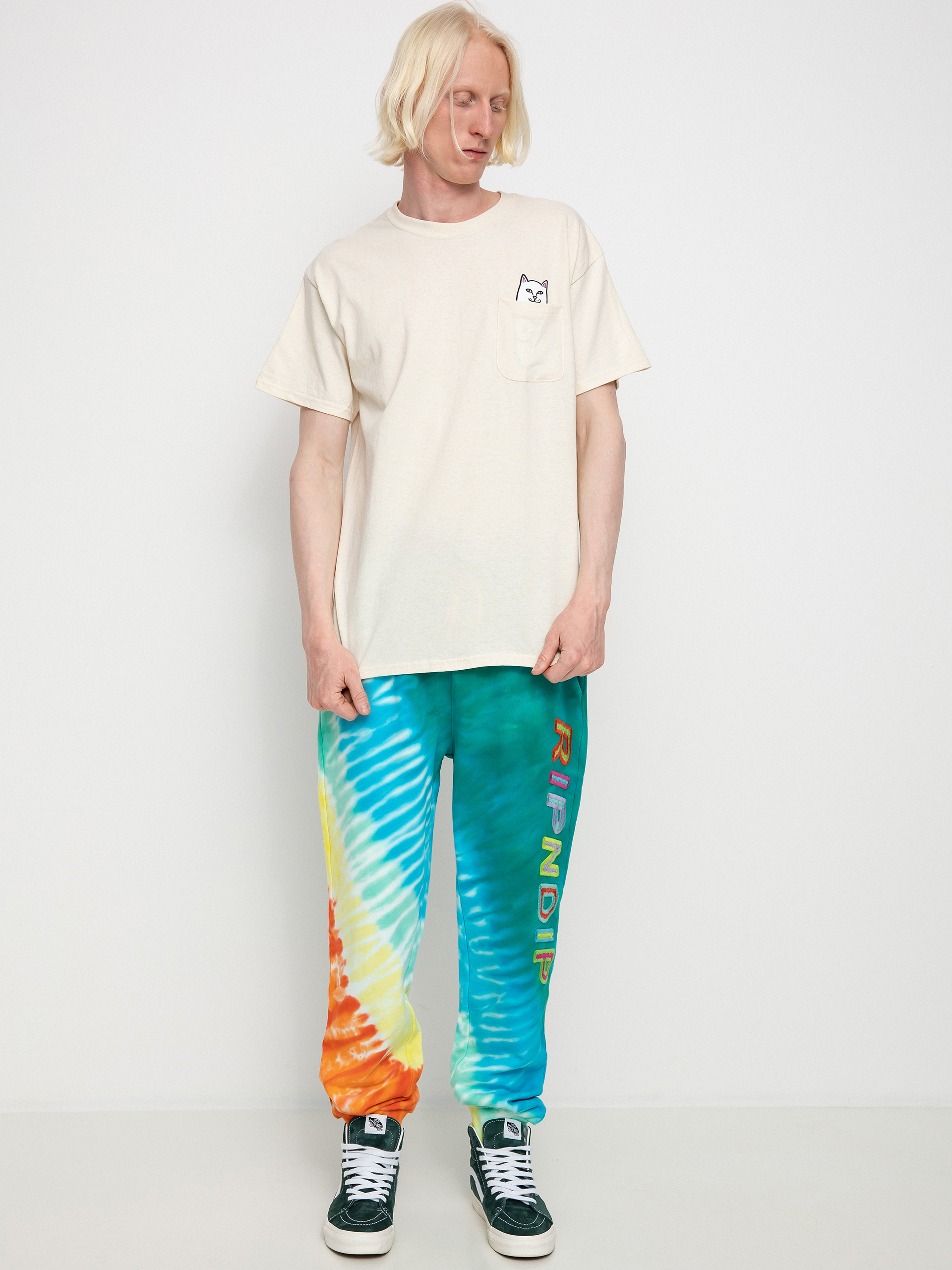 RipNDip Lord Nermal Pocket T-shirt (natural)