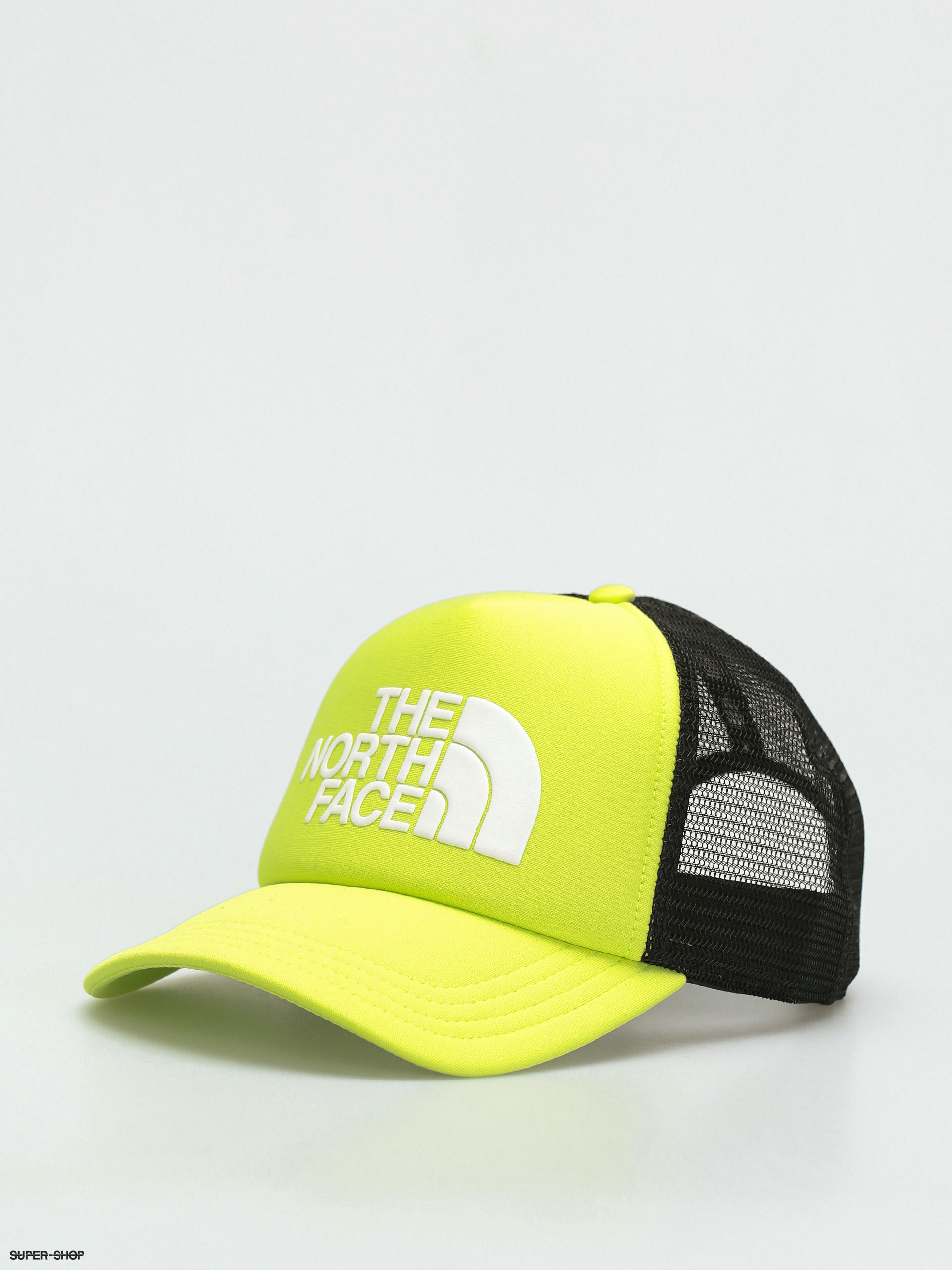 north face trucker cap green