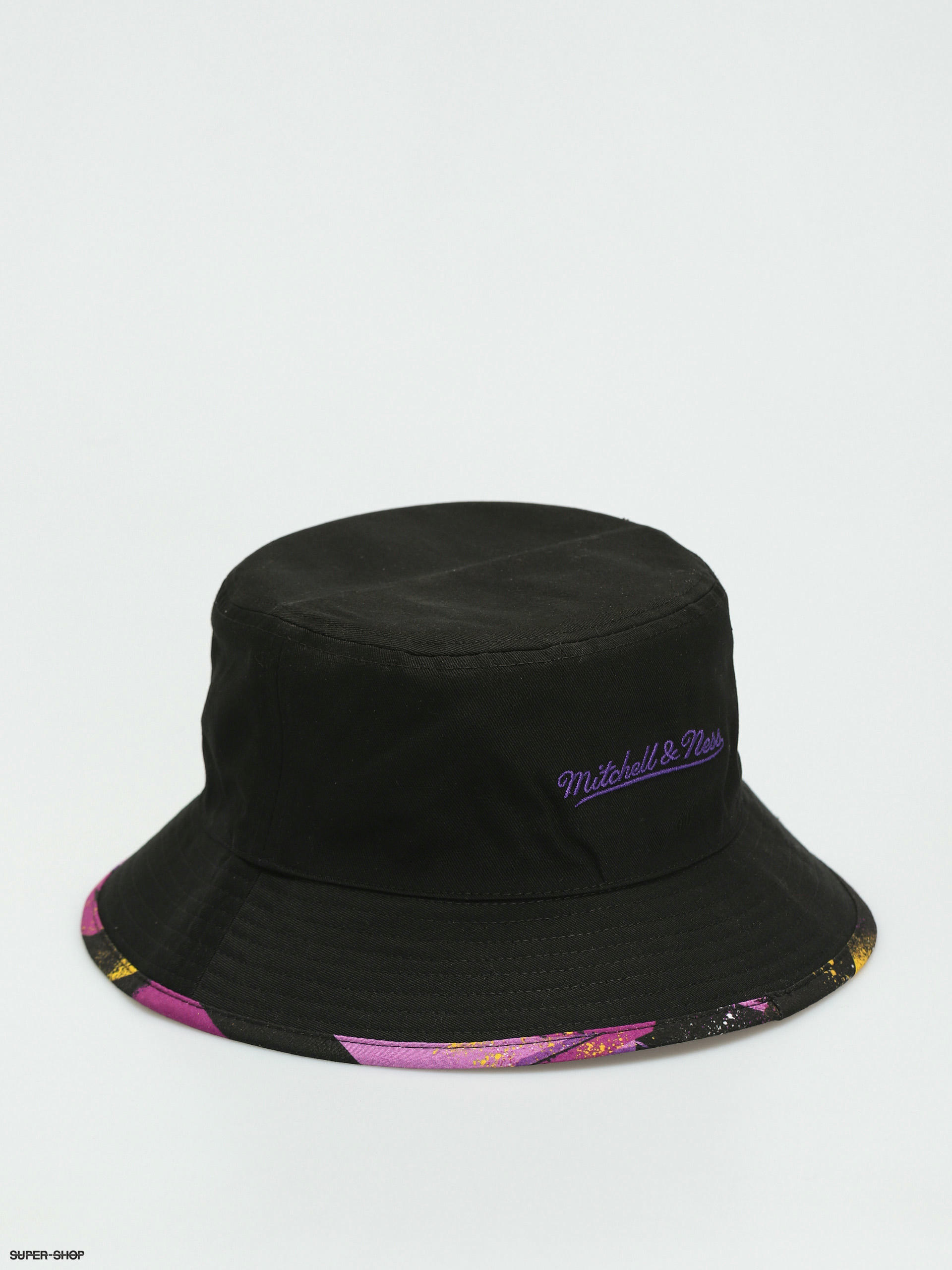 lakers bucket hat black