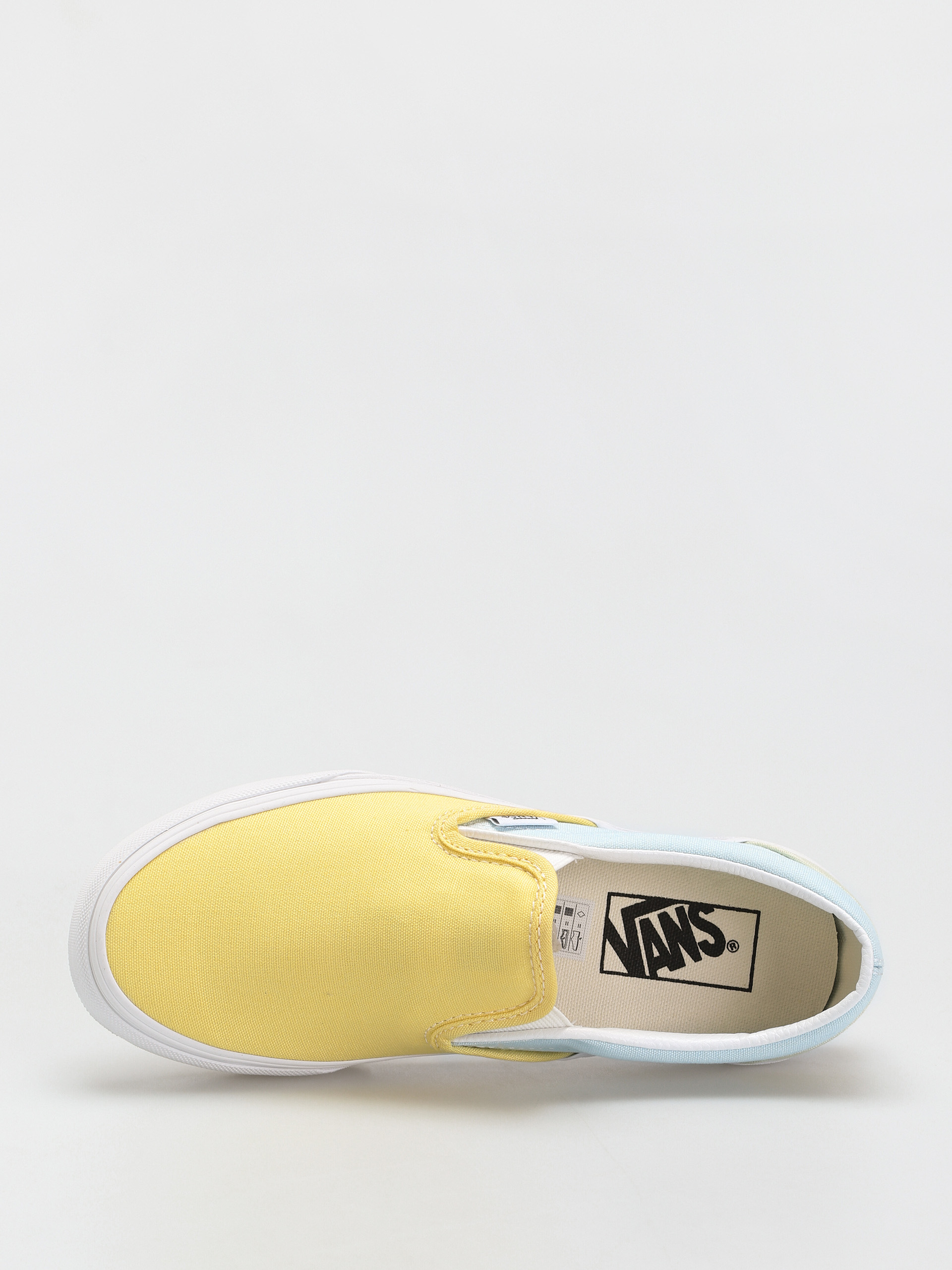 Vans Classic Slip On Shoes (pastel block/multi/true white)