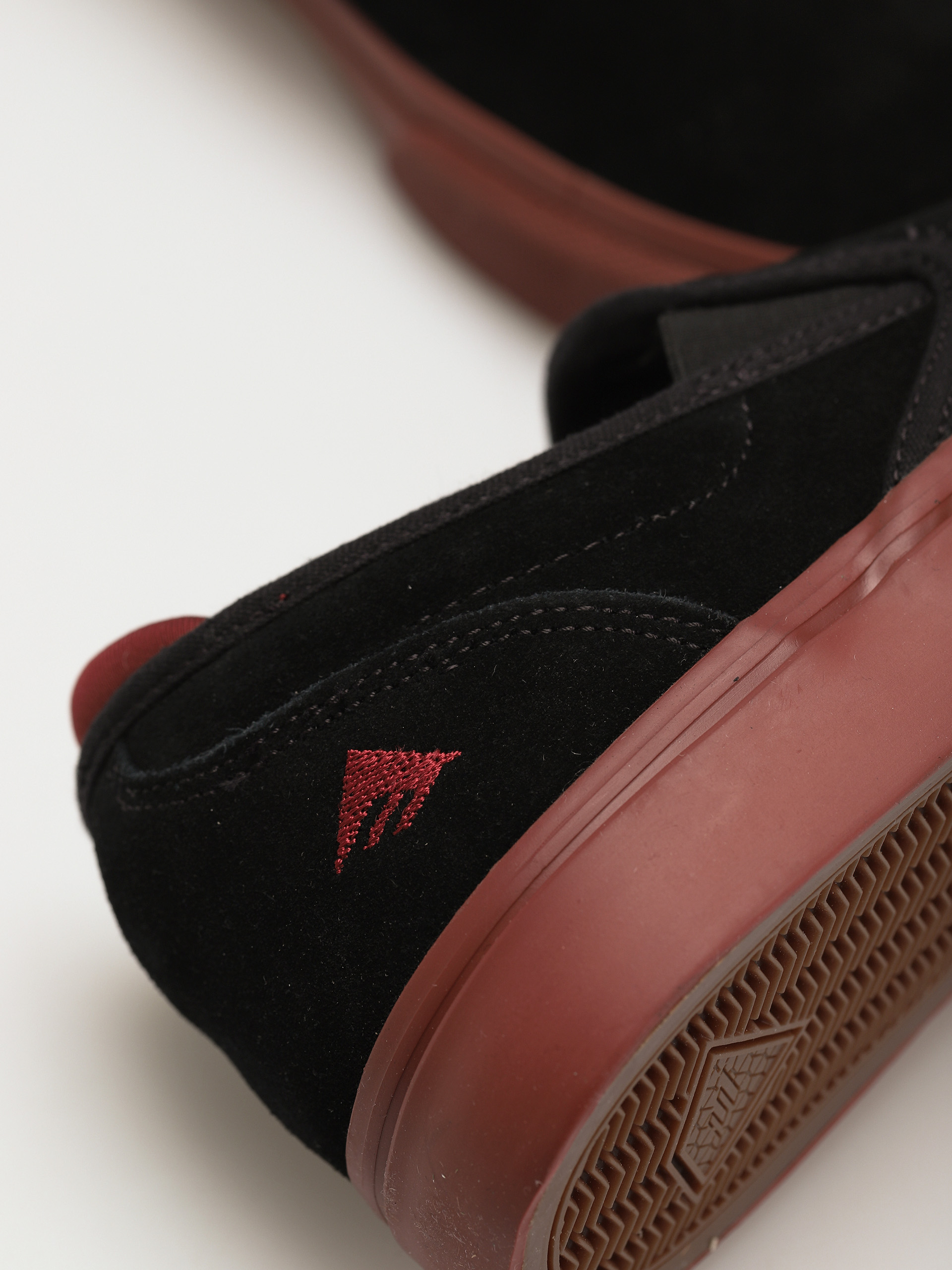 Emerica Wino G6 Slip-On Schuhe (black/red/gum)
