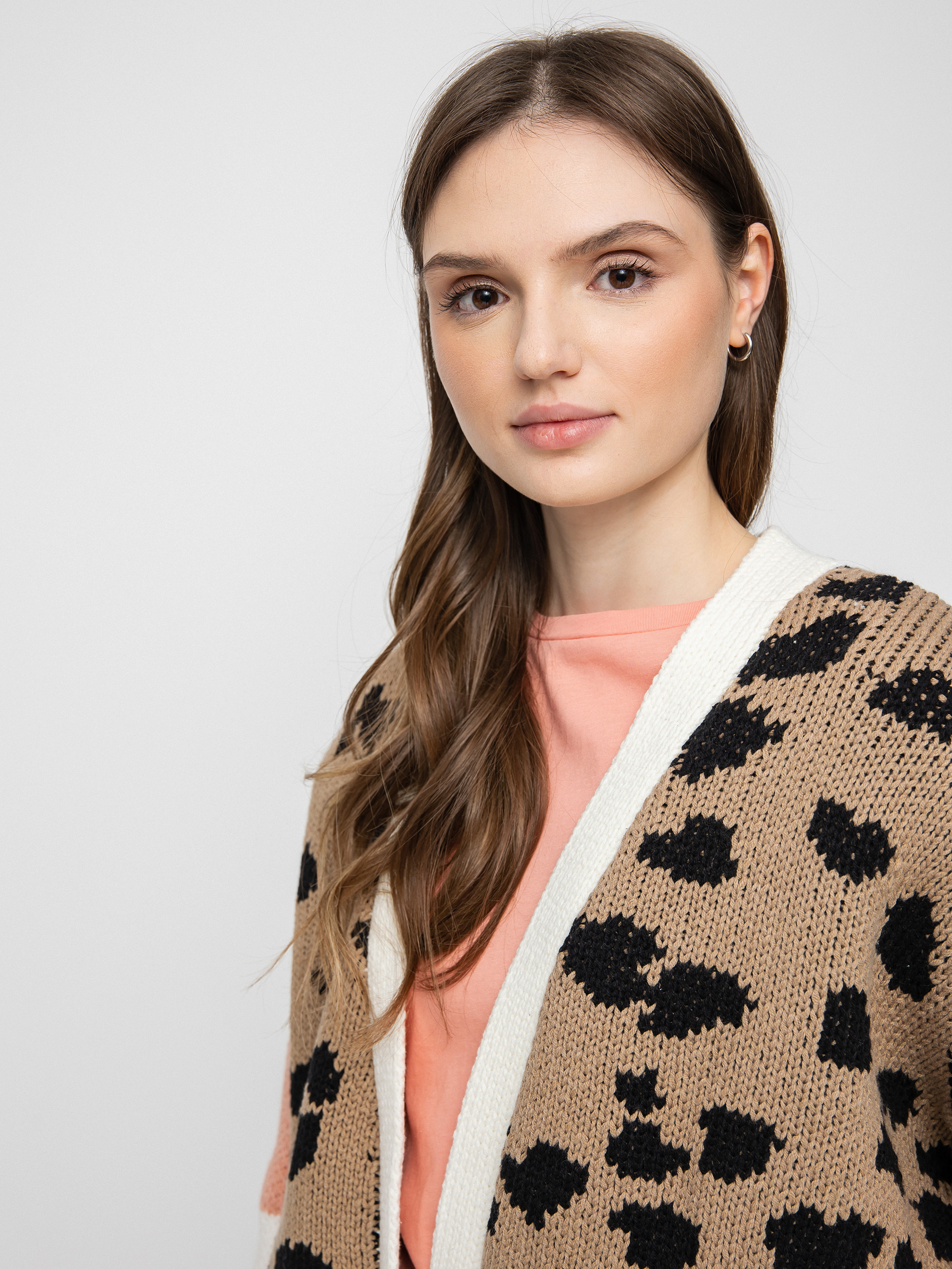 Femi Stories Sky Sweater Wmn (brwn leo)