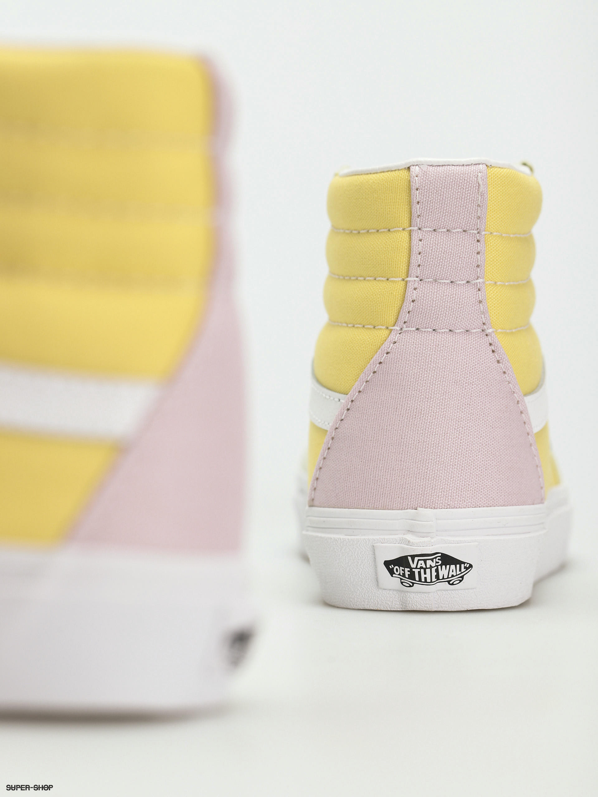 Yellow and clearance pink vans