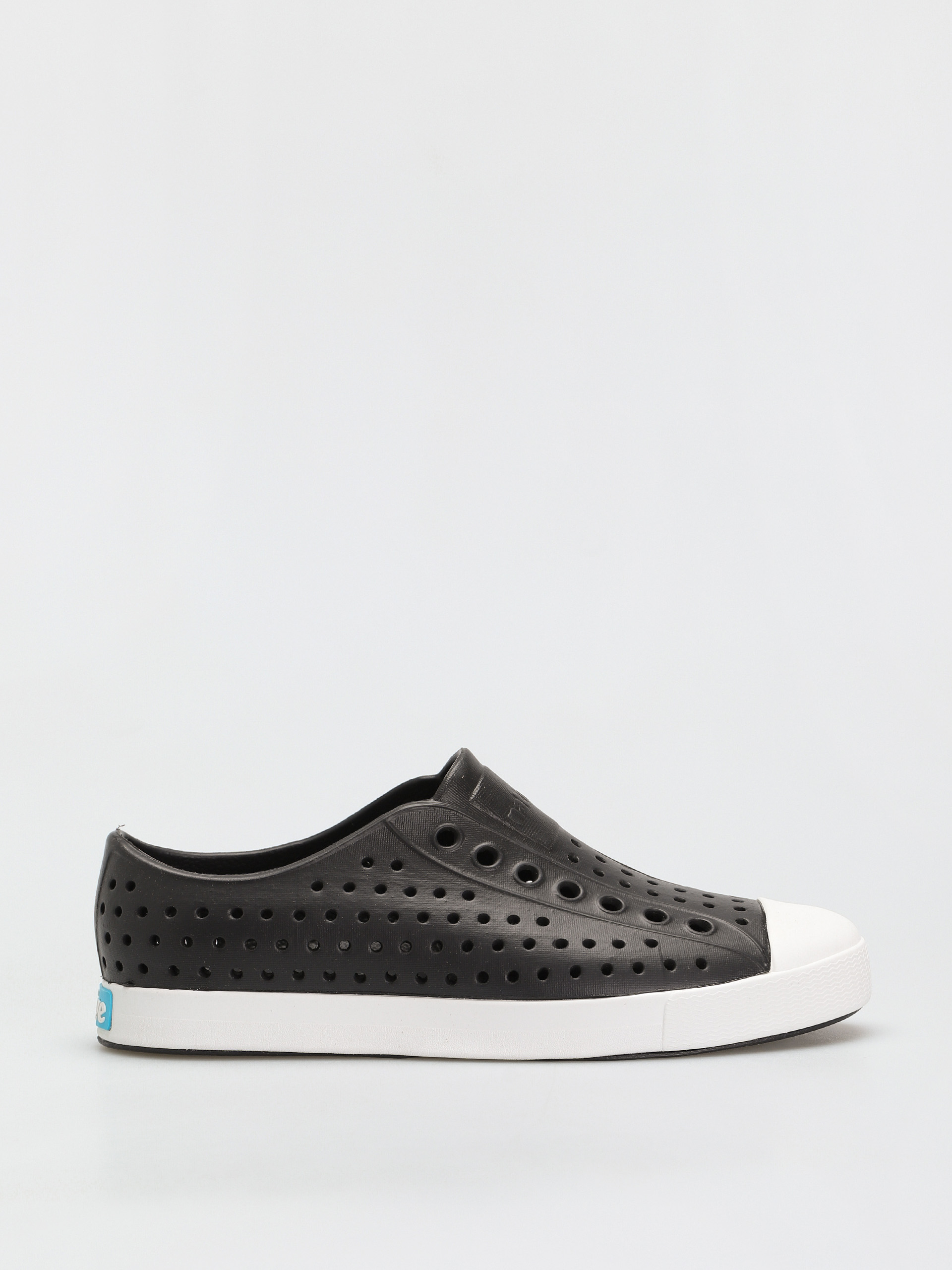 Native Shoes Jefferson – Jiffy Black/Shell White Native - Jefferson Child in Jiffy Black and Shell White  main image 4