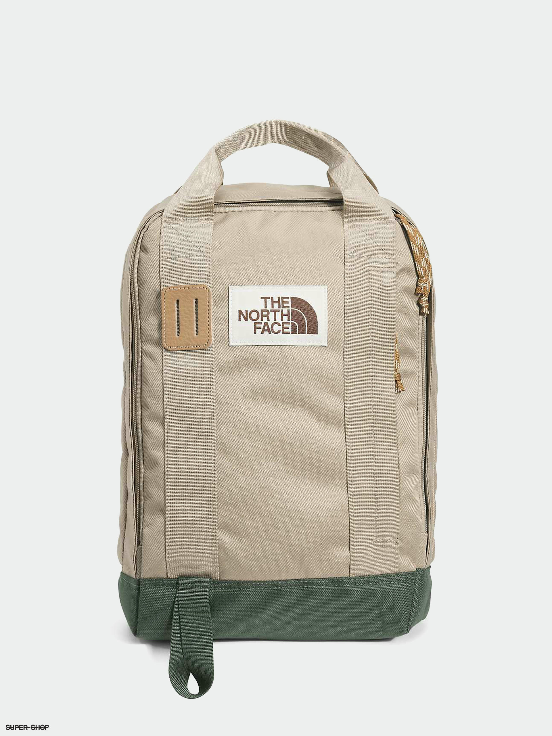 The North Face Tote Pack Backpack flax thyme utility brown