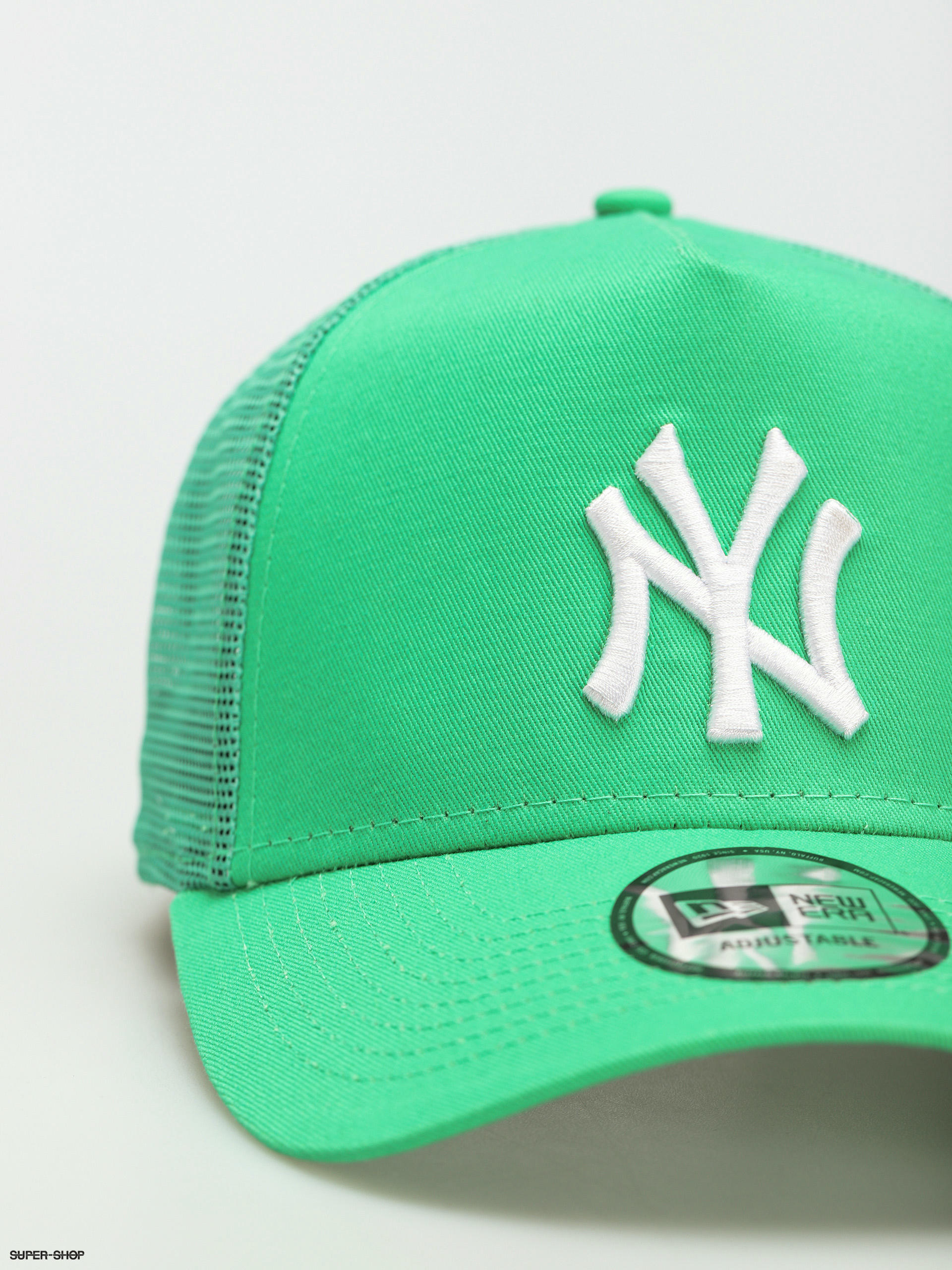 New Era Green Logo A Frame Tonal Mesh New York Yankees MLB Light