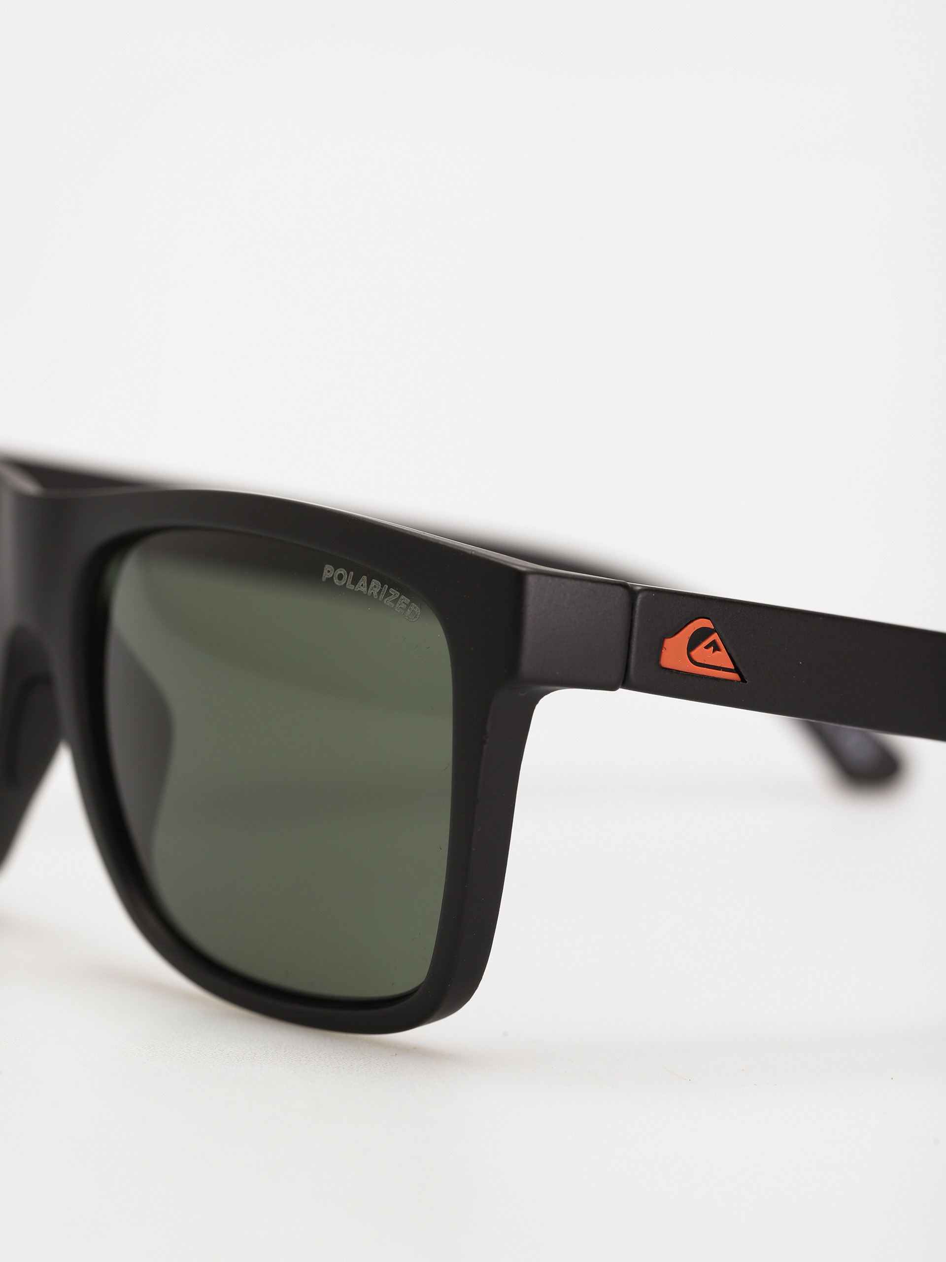 Quiksilver Charger Polarized Floatable Sunglasses (matte black/green polarized)