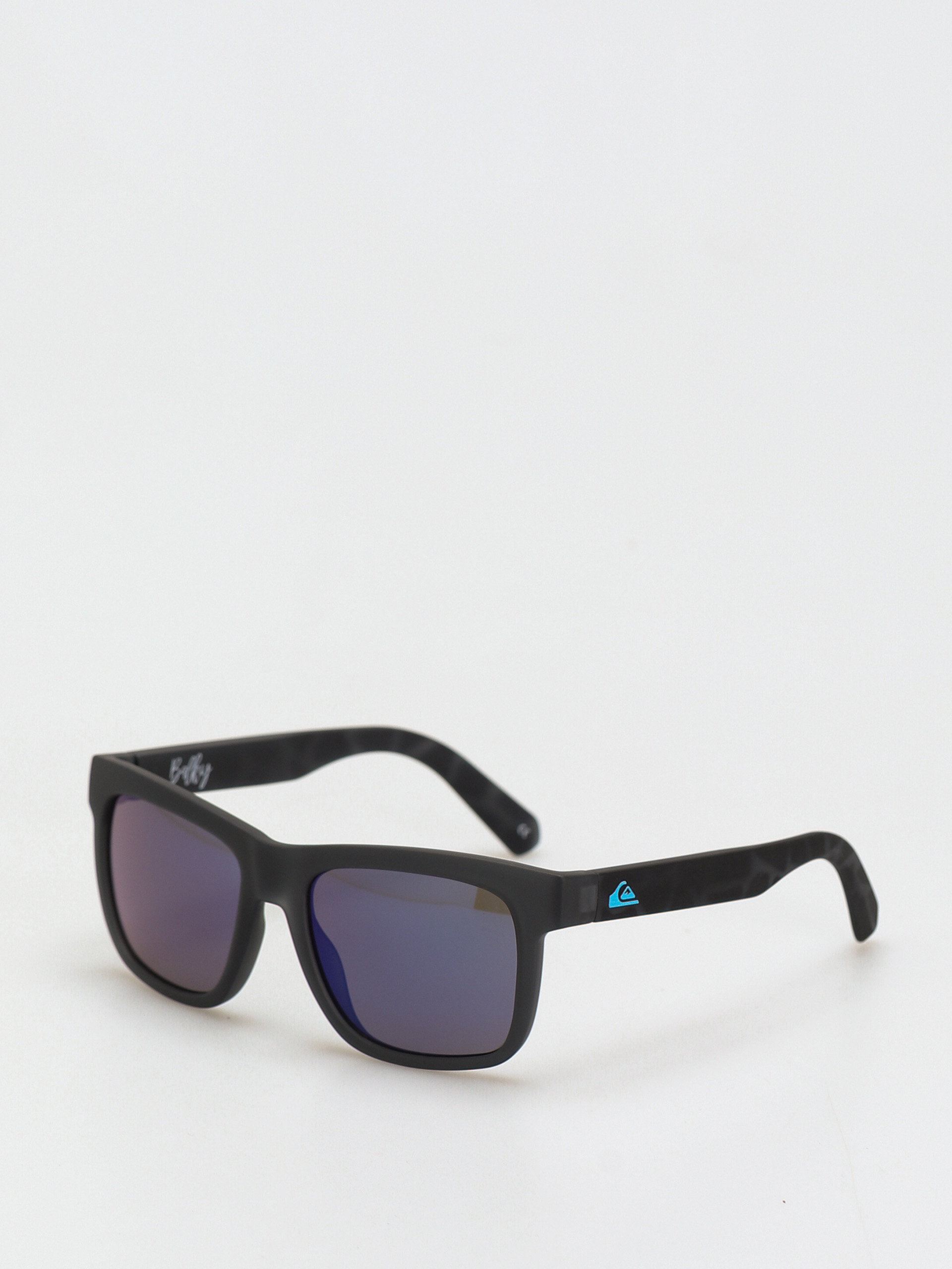 Quiksilver Balky Sunglasses (matte crystal smoke/flash blue)