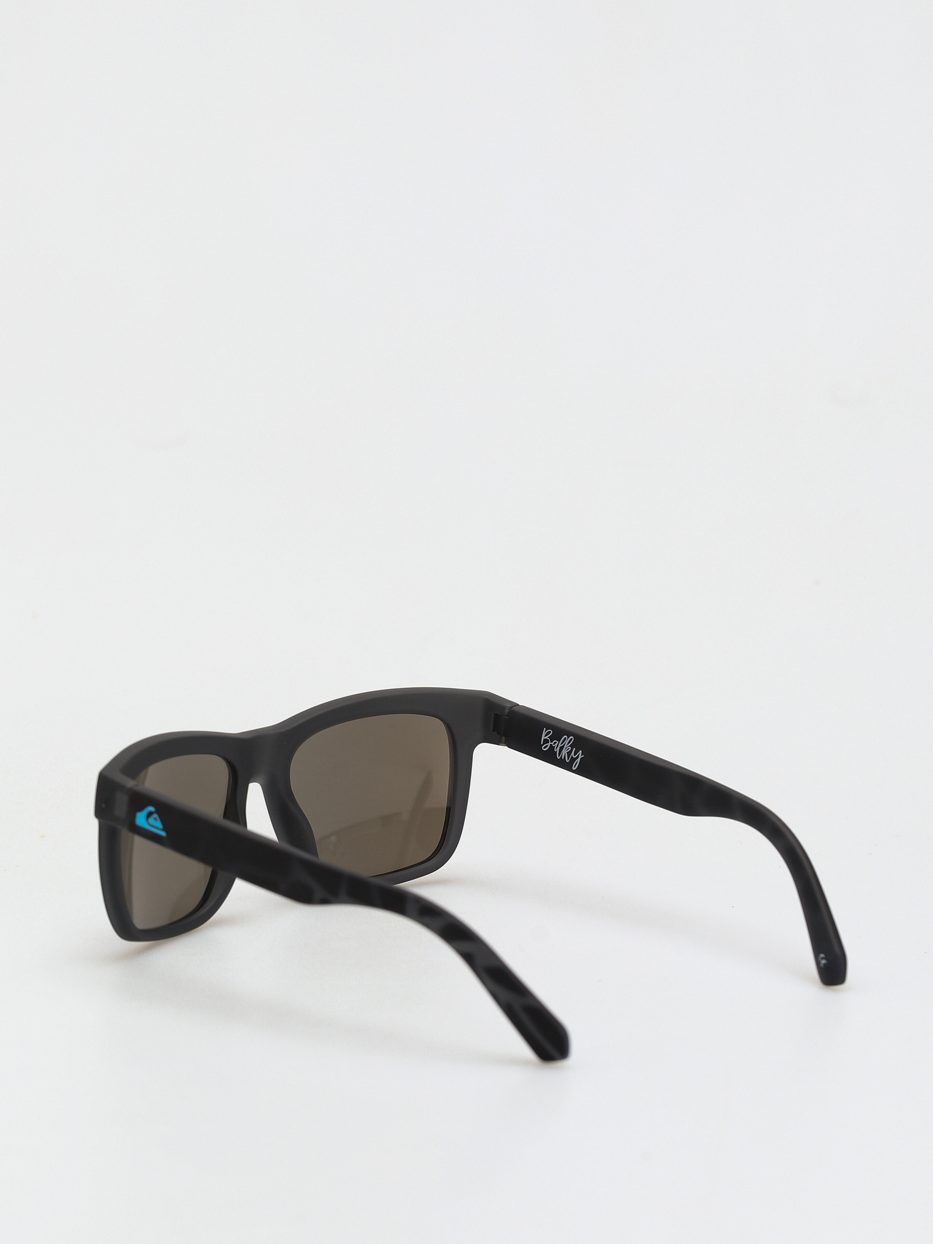 Quiksilver Balky Sunglasses (matte crystal smoke/flash blue)