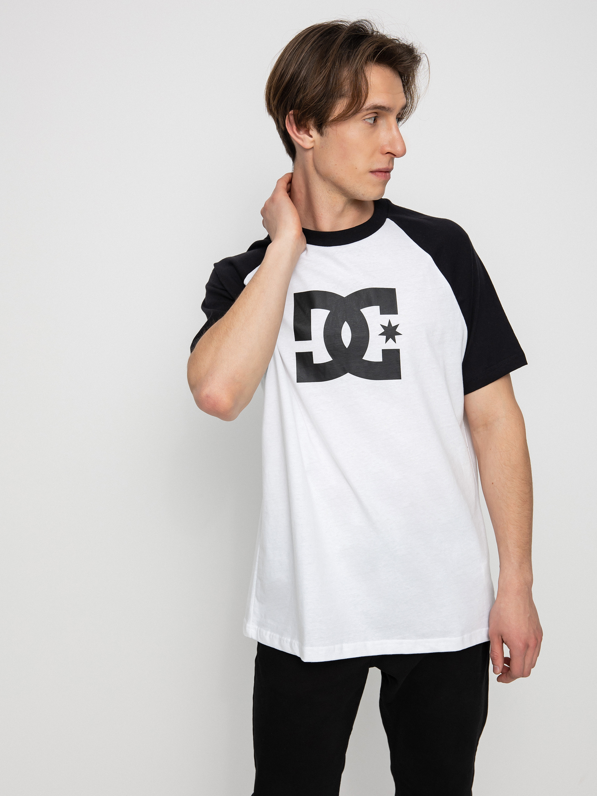 DC Star Raglan T-shirt (white/black)