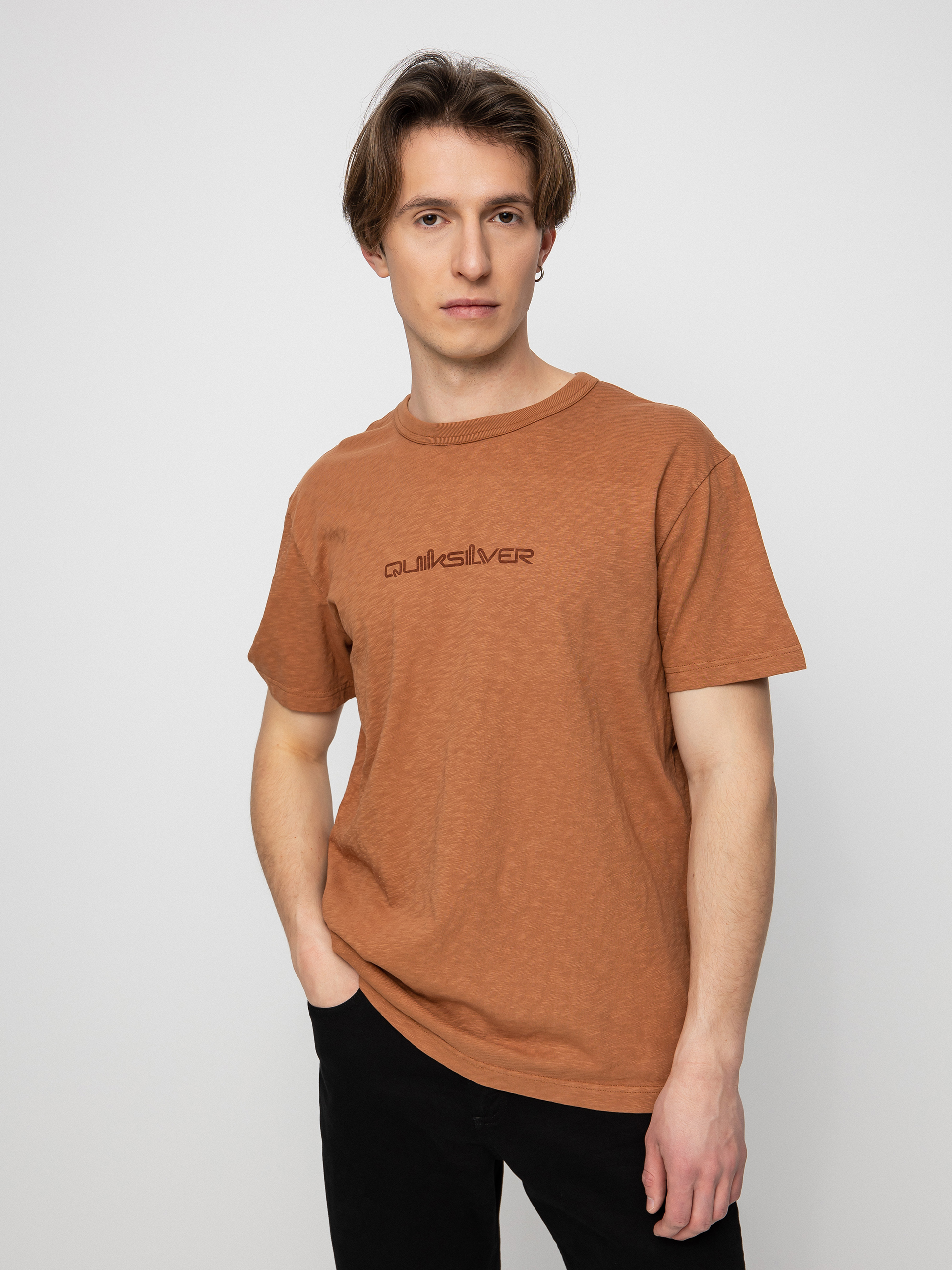 Quiksilver Natural Dye T-shirt (chipmunk)