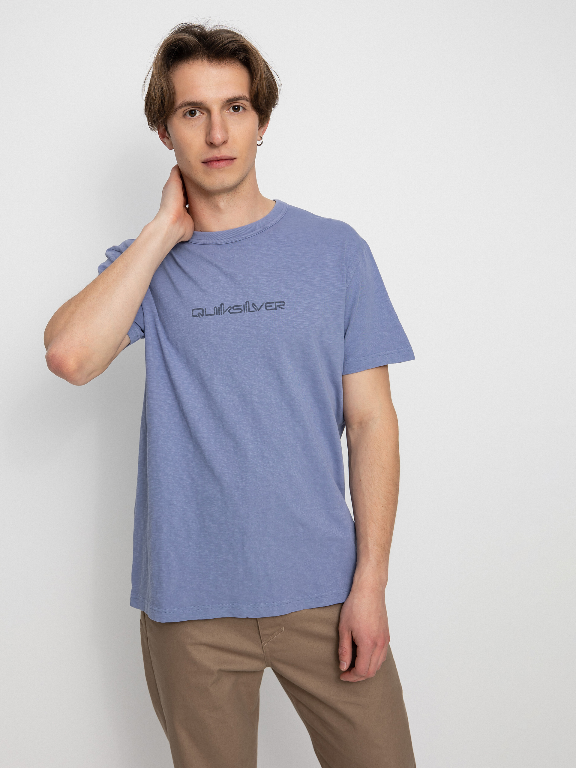 adidas Yarn Dye T-shirt (crenav/creblu/vivred)