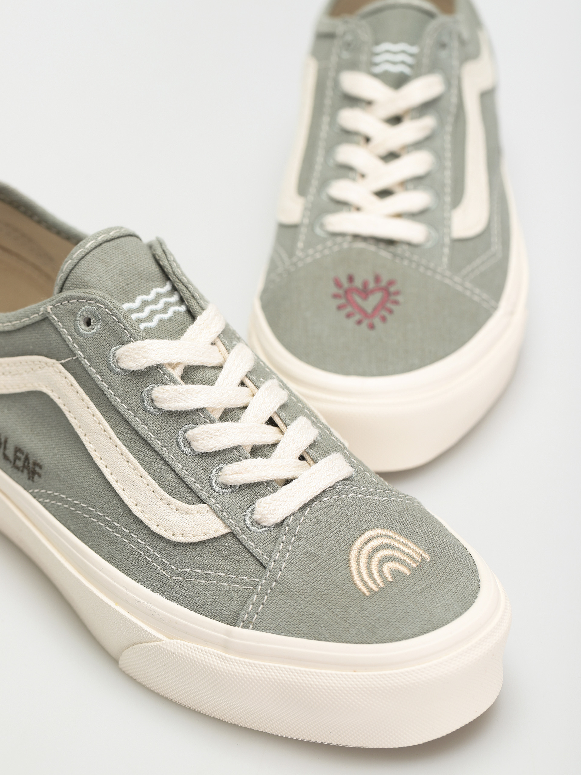 Vans Old Skool Tapered Shoes (eco theory/green milieu/marshmallow)