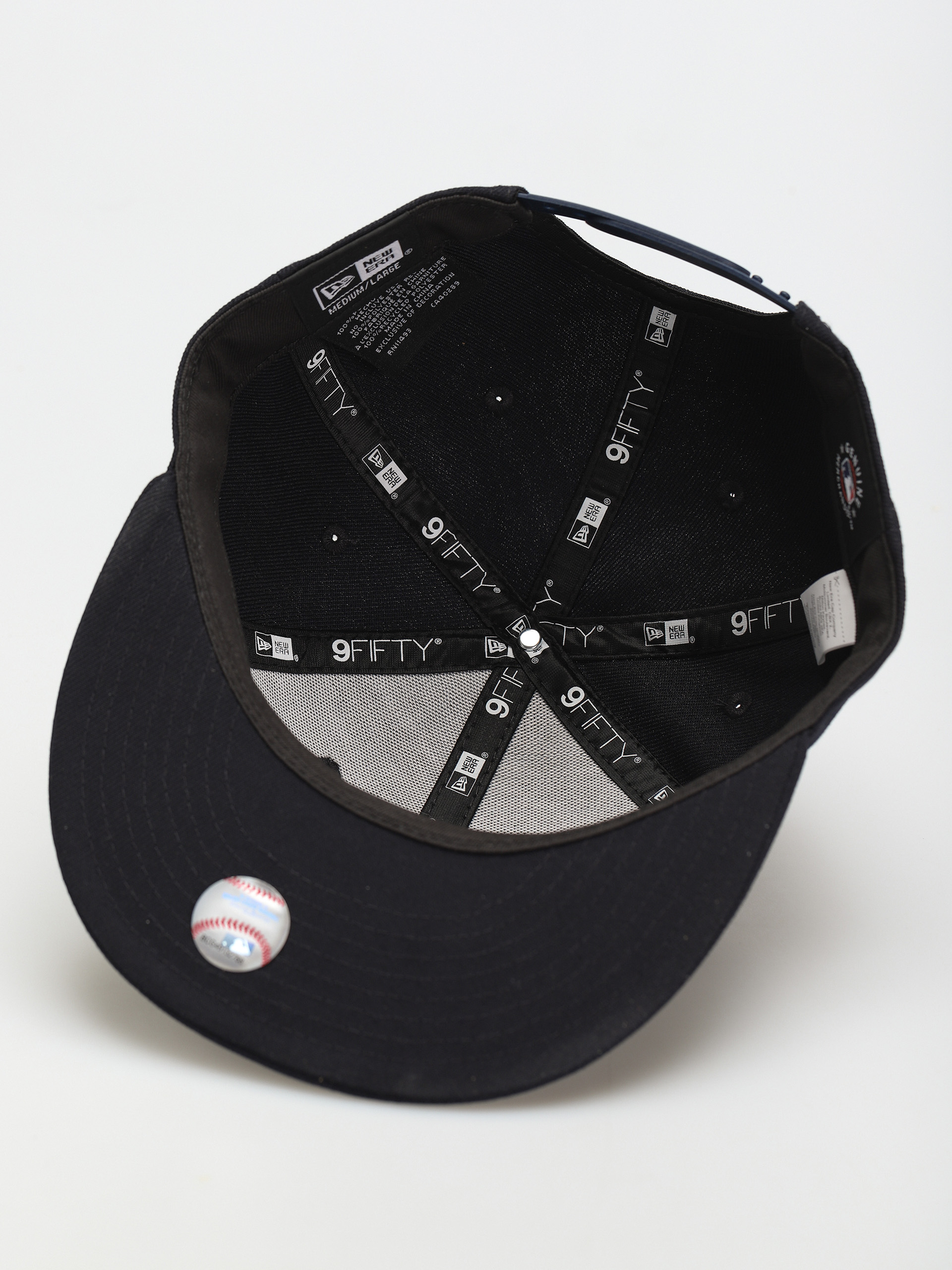 New Era Metallic Logo 9Fifty New York Yankees Cap (black/gold)